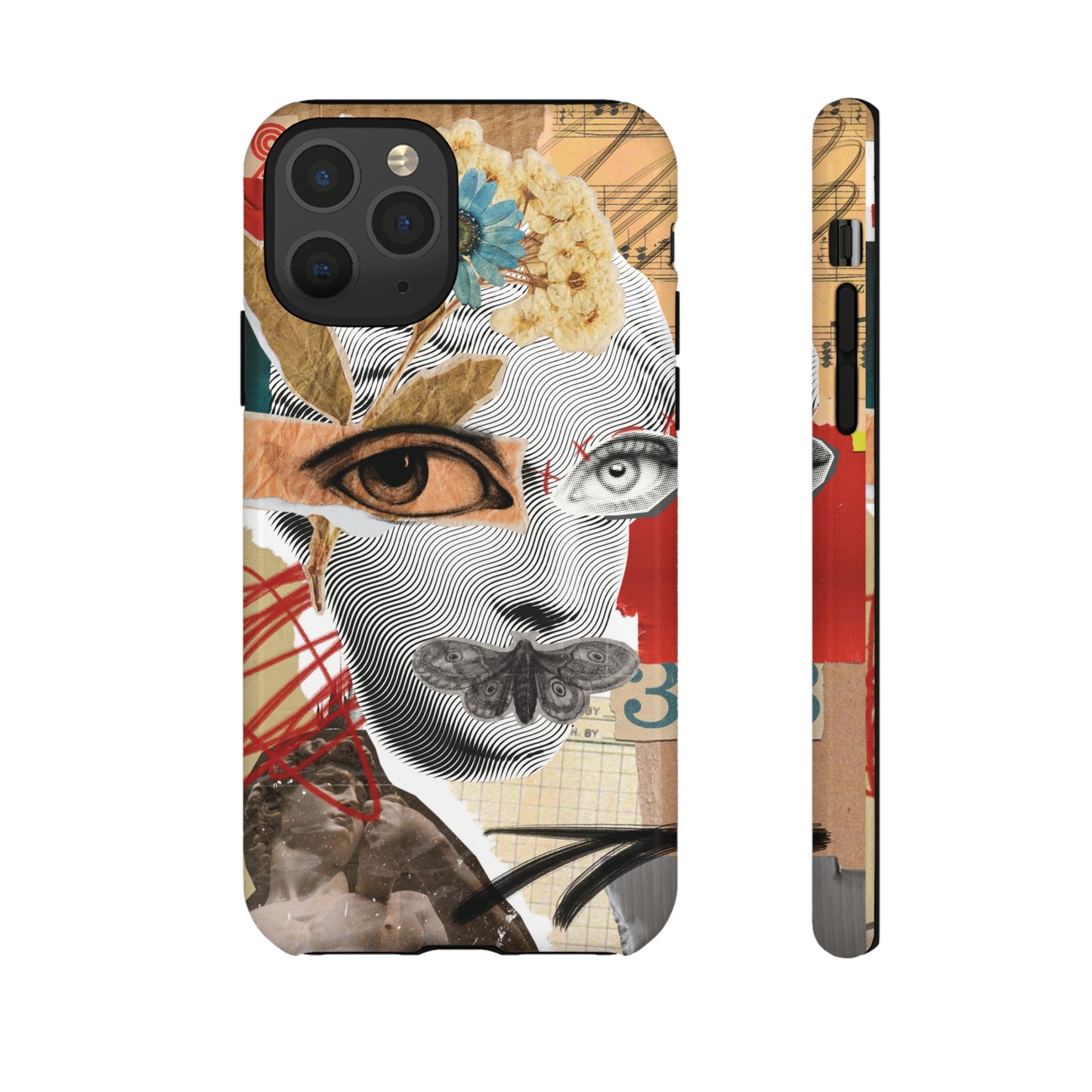 Woman Collage Wallpaper Phone Case | iPhone 15 Plus/ Pro, 14, 13, 12| Google Pixel 7, Pro, 5| Samsung Galaxy S23 All Major Phone Models