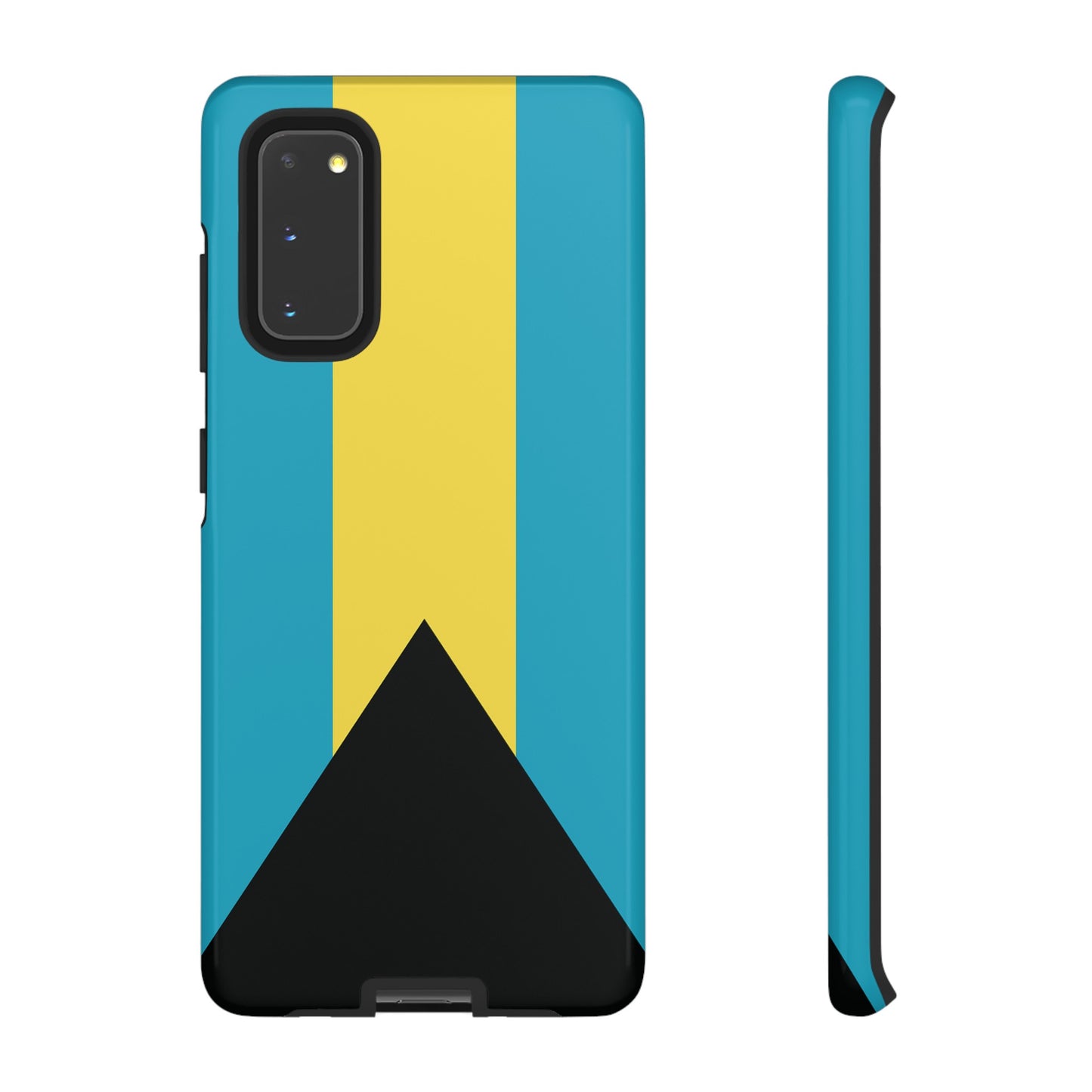 The Bahamas Flag Phone Case | iPhone 15 Plus/ Pro, 14, 13, 12| Google Pixel 7, Pro, 5| Samsung Galaxy S23 All Major Phone Models