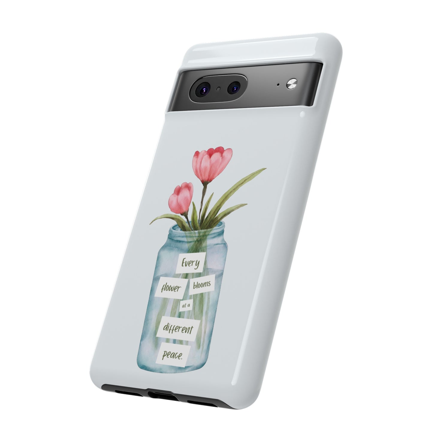 Flowers in a Jar Wallpaper Phone Case | iPhone 15 Plus/ Pro, 14, 13, 12| Google Pixel 7, Pro, 5| Samsung Galaxy S23 All Major Phone Models