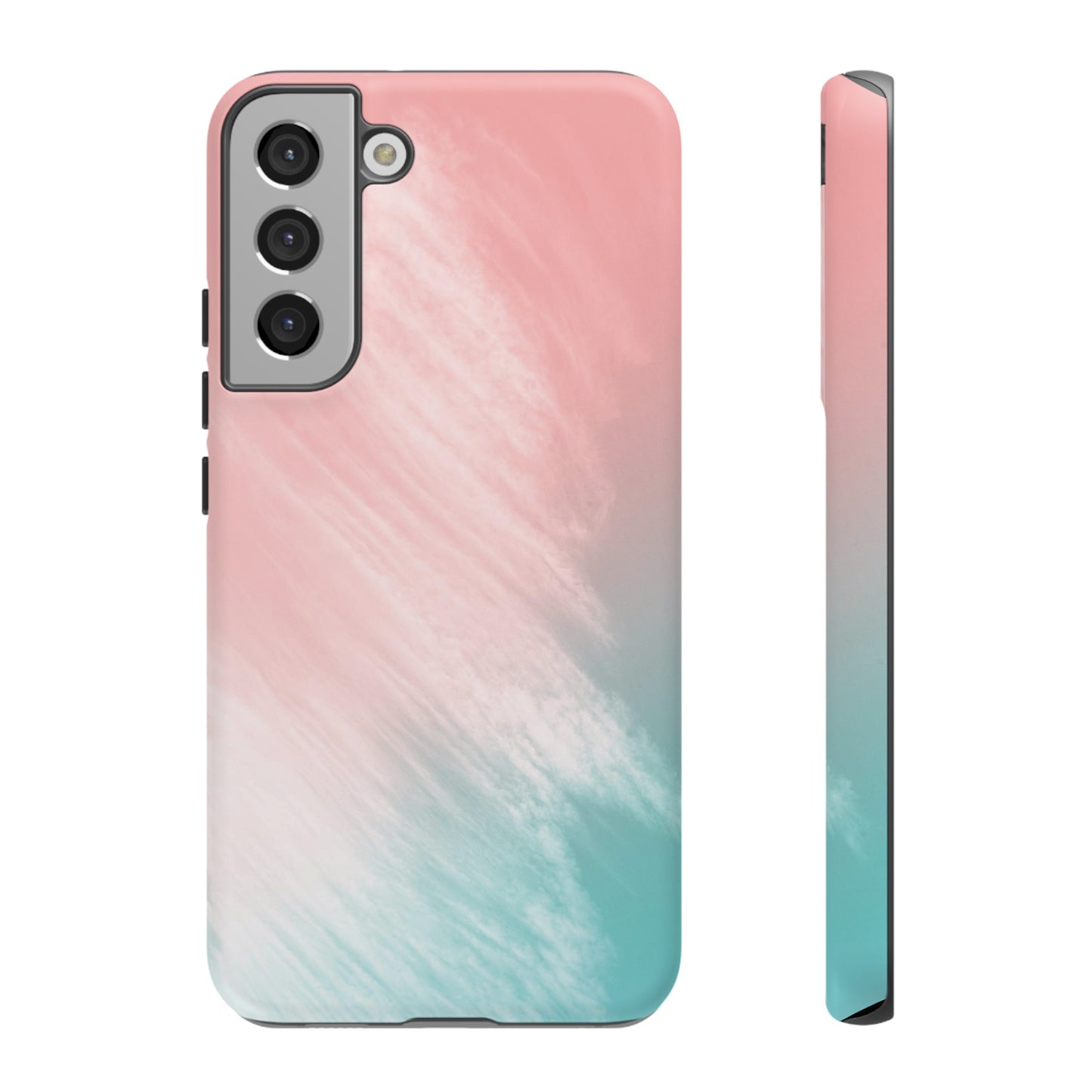 Soft Pink And Blue Wallpaper Phone Case | iPhone 15 Plus/ Pro, 14, 13, 12| Google Pixel 7, Pro, 5| Samsung Galaxy S23 All Major Phone Models