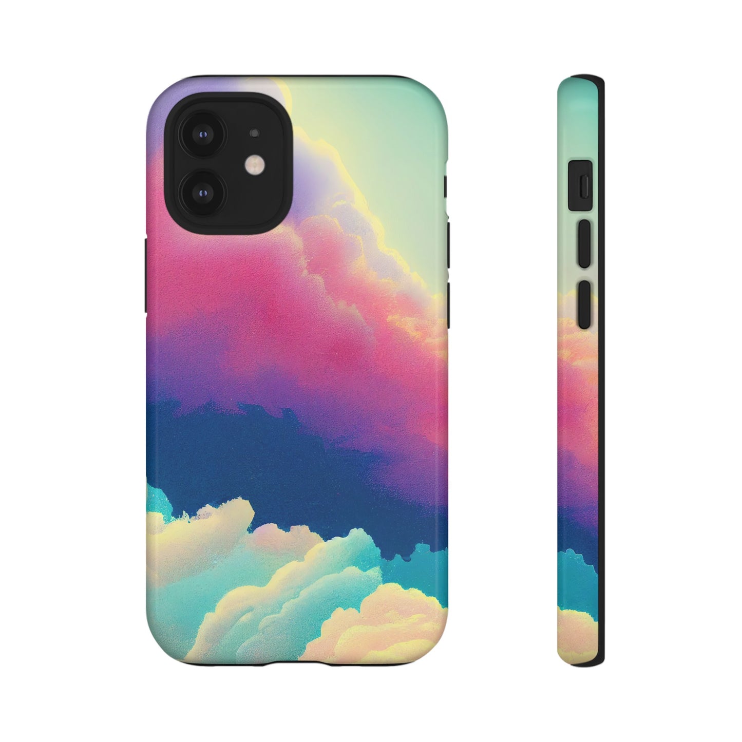 Colourful Clouds Wallpaper Phone Case | iPhone 15 Plus/ Pro, 14, 13, 12| Google Pixel 7, Pro, 5| Samsung Galaxy S23 All Major Phone Models