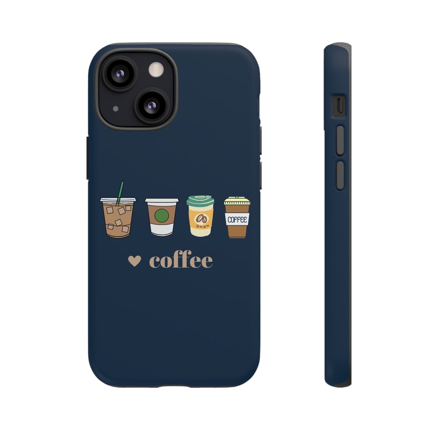 Coffee Wallpaper Phone Case | iPhone 15 Plus/ Pro, 14, 13, 12| Google Pixel 7, Pro, 5| Samsung Galaxy S23 All Major Phone Models