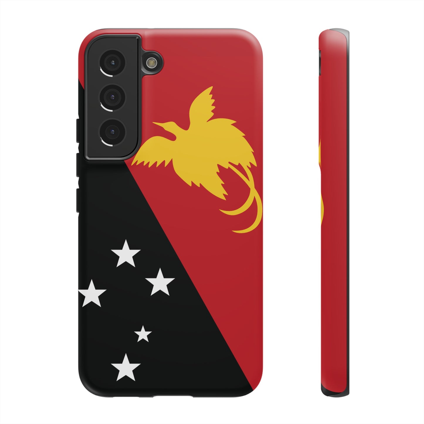 Papa New Guinea Flag Phone Case | iPhone 15 Plus/ Pro, 14, 13, 12| Google Pixel 7, Pro, 5| Samsung Galaxy S23 All Major Phone Models