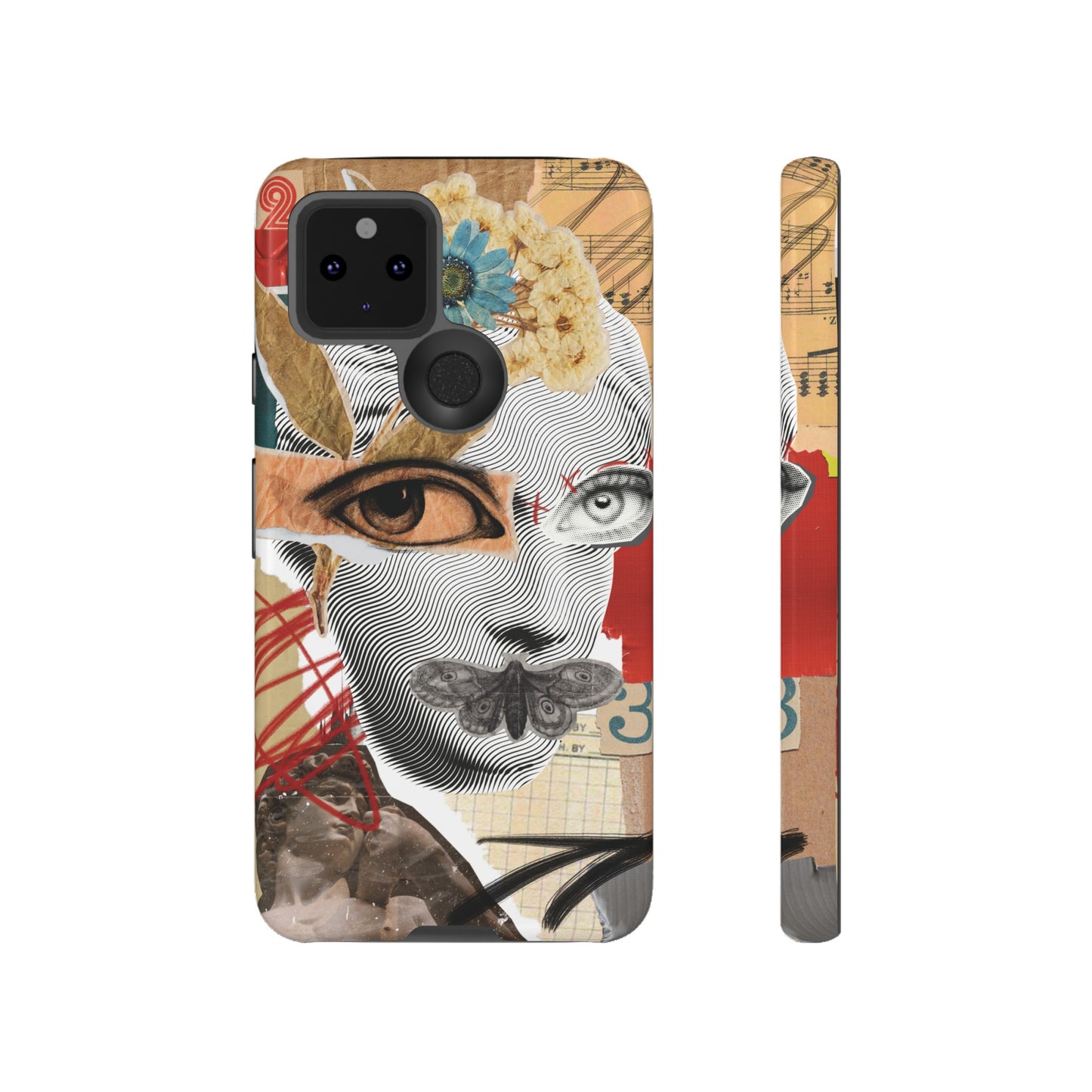 Woman Collage Wallpaper Phone Case | iPhone 15 Plus/ Pro, 14, 13, 12| Google Pixel 7, Pro, 5| Samsung Galaxy S23 All Major Phone Models