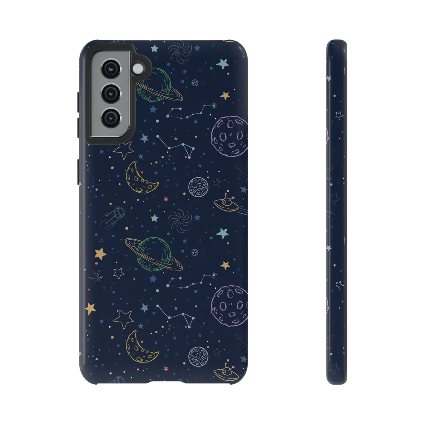 Space Galaxy Wallpaper Phone Case | iPhone 15 Plus/ Pro, 14, 13, 12| Google Pixel 7, Pro, 5| Samsung Galaxy S23 All Major Phone Models