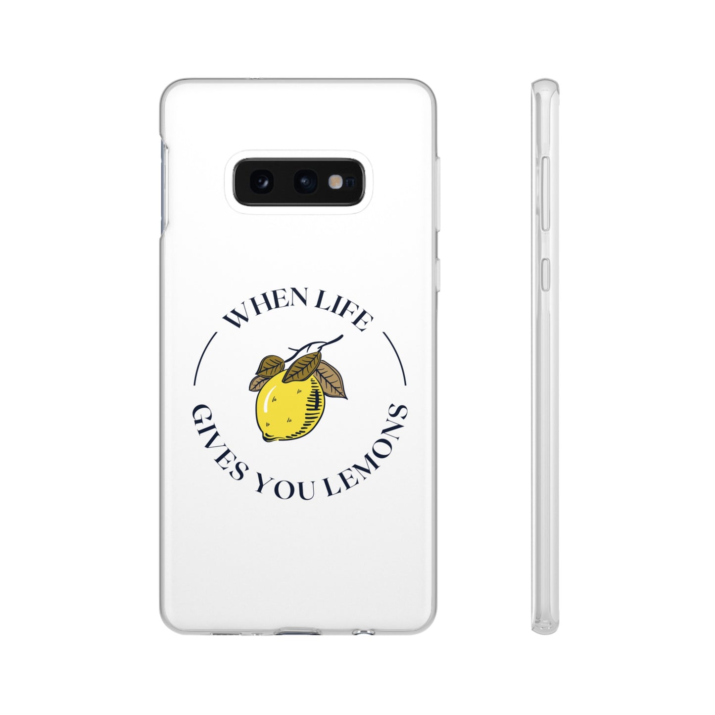 When Life Gives You Lemons Phone Case | iPhone 15 Plus/ Pro, 14, 13, 12| Samsung Galaxy S23 Models