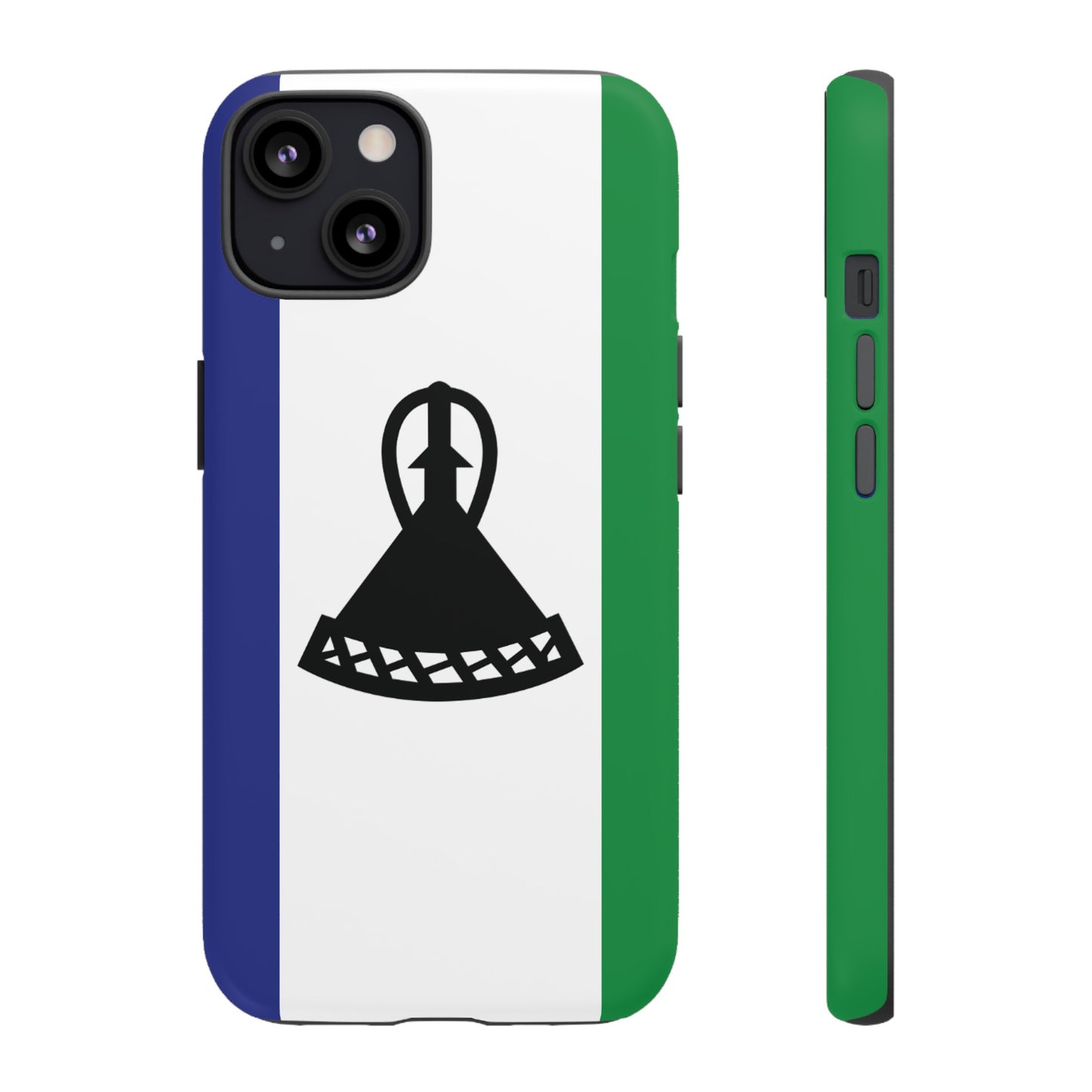 Lesotho Flag Phone Case | iPhone 15 Plus/ Pro, 14, 13, 12| Google Pixel 7, Pro, 5| Samsung Galaxy S23 All Major Phone Models