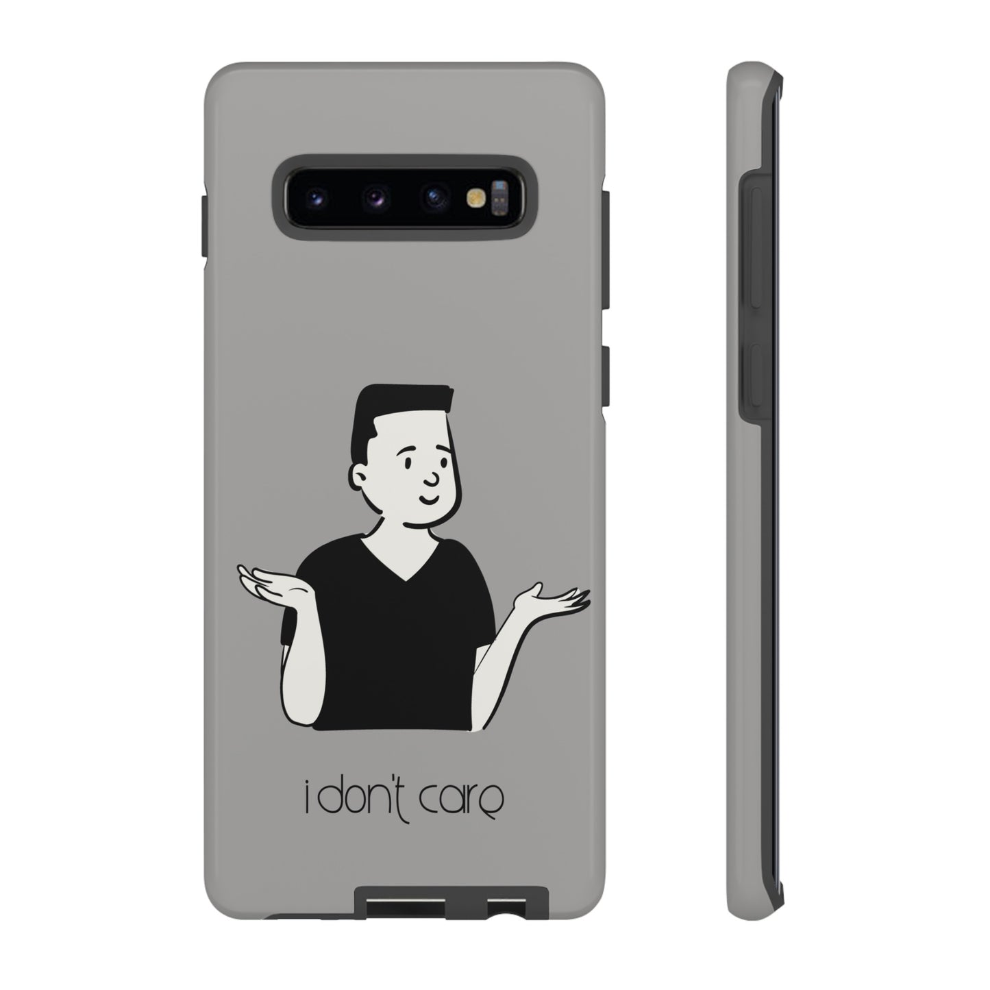 I Don't Care Wallpaper Phone Case | iPhone 15 Plus/ Pro, 14, 13, 12| Google Pixel 7, Pro, 5| Samsung Galaxy S23 All Major Phone Models