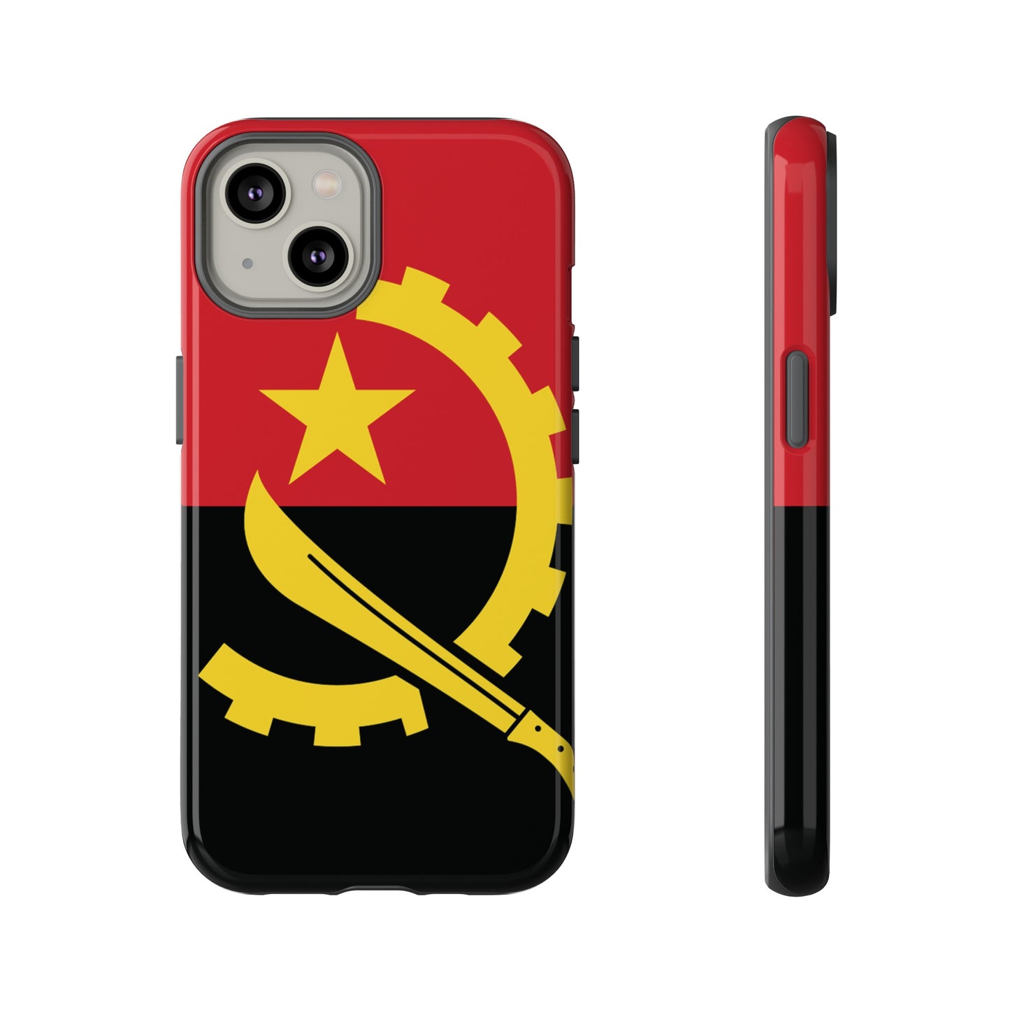 Angola Flag Phone Case | iPhone 15 Plus/ Pro, 14, 13, 12| Google Pixel 7, Pro, 5| Samsung Galaxy S23 All Major Phone Models