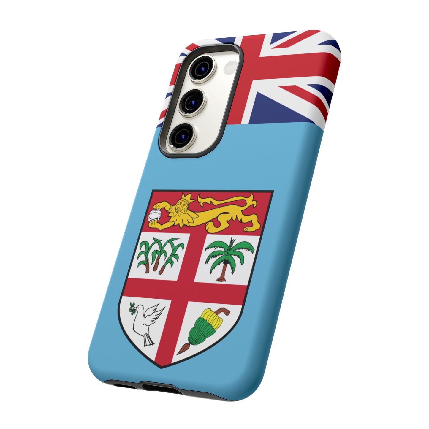 Fiji Flag Phone Case | iPhone 15 Plus/ Pro, 14, 13, 12| Google Pixel 7, Pro, 5| Samsung Galaxy S23 All Major Phone Models