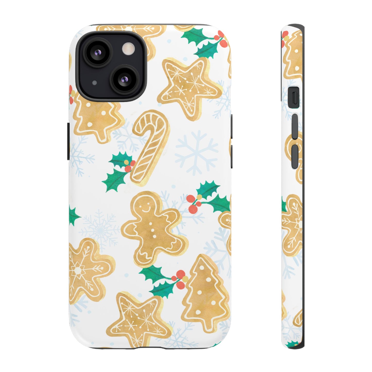 Gingerbread Wallpaper Phone Case | iPhone 15 Plus/ Pro, 14, 13, 12| Google Pixel 7, Pro, 5| Samsung Galaxy S23 All Major Phone Models