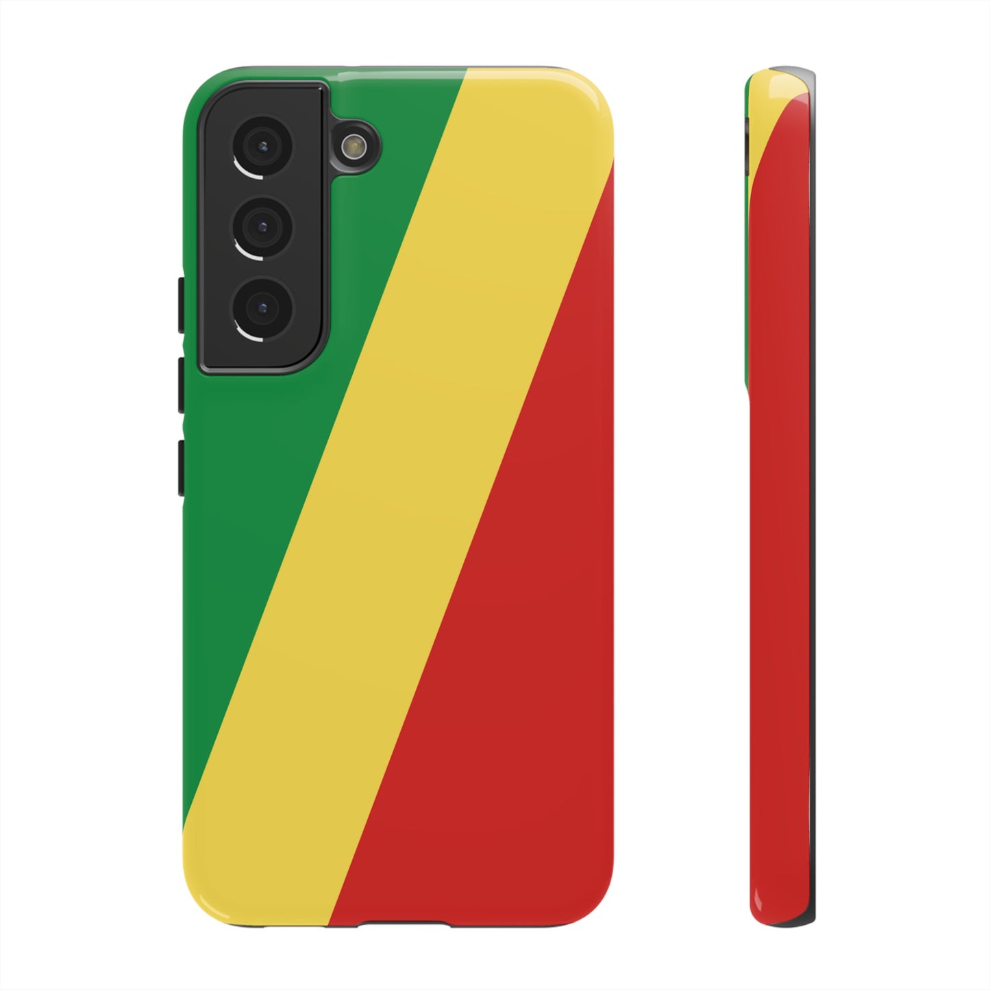 Congo-Brazzaville Flag Phone Case | iPhone 15 Plus/ Pro, 14, 13, 12| Google Pixel 7, Pro, 5| Samsung Galaxy S23 All Major Phone Models