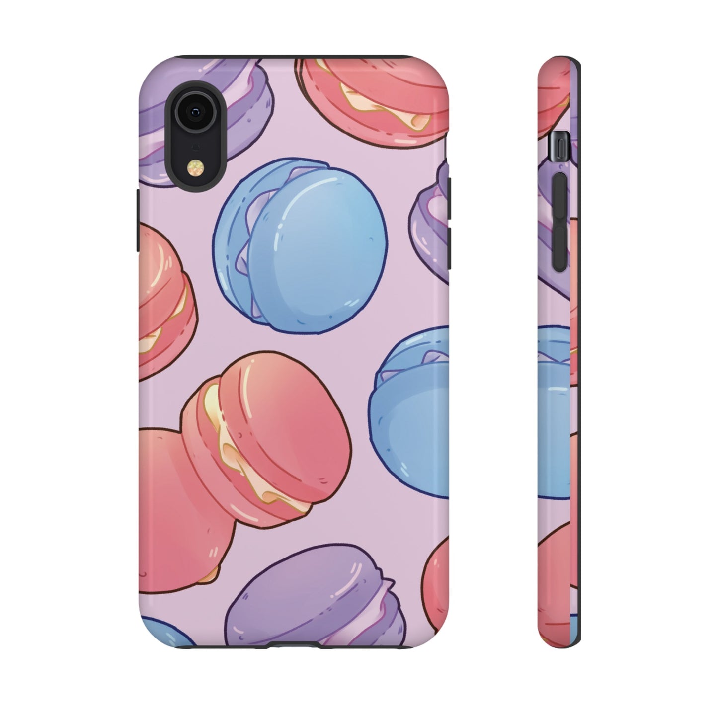 Macaron Wallpaper Phone Case | iPhone 15 Plus/ Pro, 14, 13, 12| Google Pixel 7, Pro, 5| Samsung Galaxy S23 All Major Phone Models