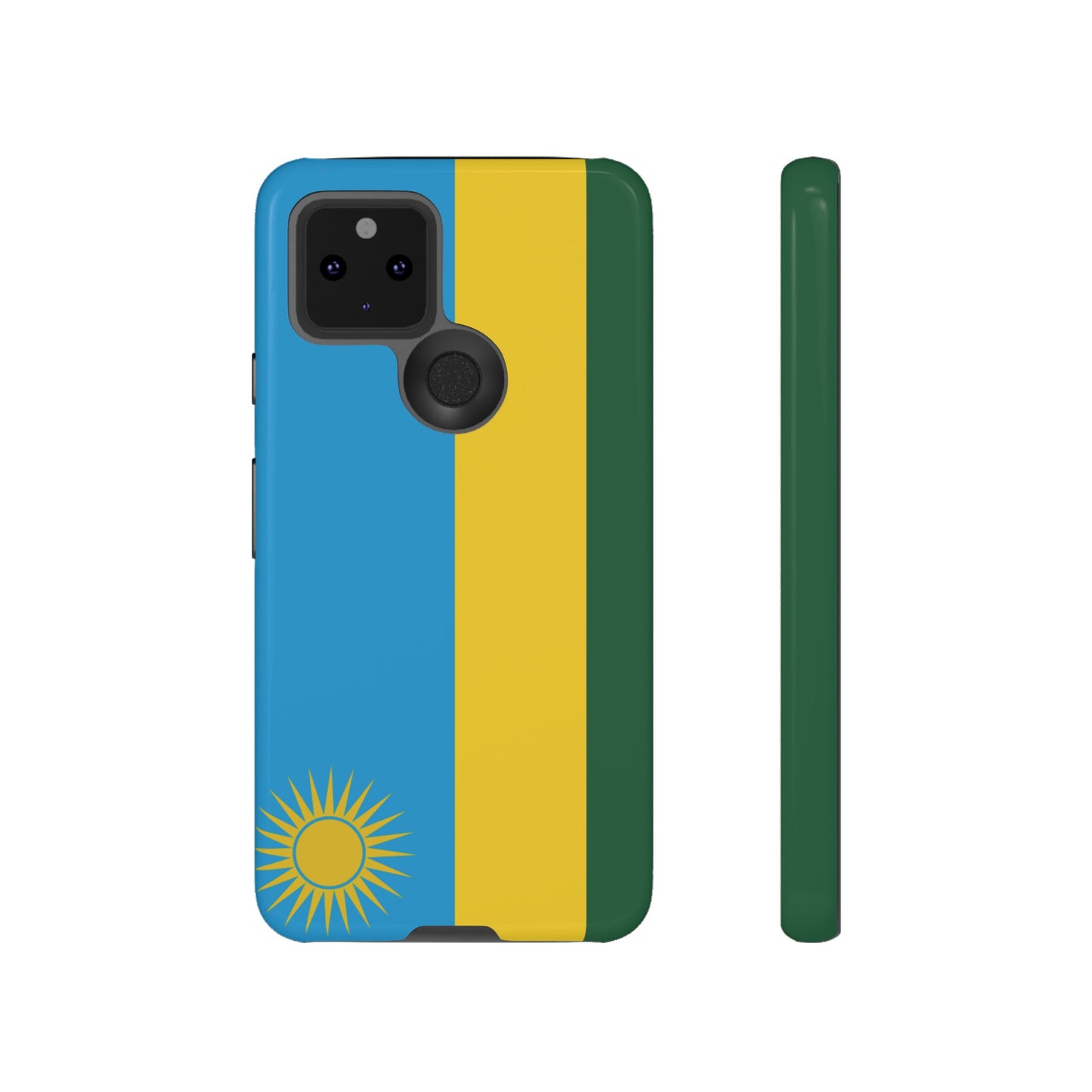 Rwanda Flag Phone Case | iPhone 15 Plus/ Pro, 14, 13, 12| Google Pixel 7, Pro, 5| Samsung Galaxy S23 All Major Phone Models