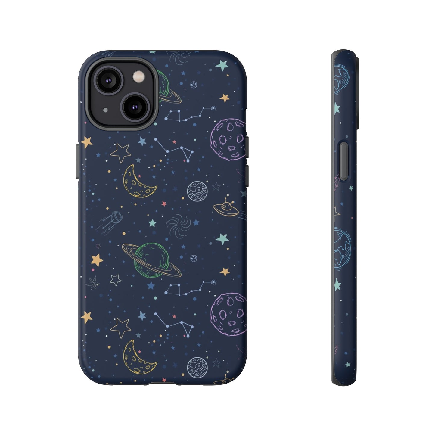 Space Galaxy Wallpaper Phone Case | iPhone 15 Plus/ Pro, 14, 13, 12| Google Pixel 7, Pro, 5| Samsung Galaxy S23 All Major Phone Models