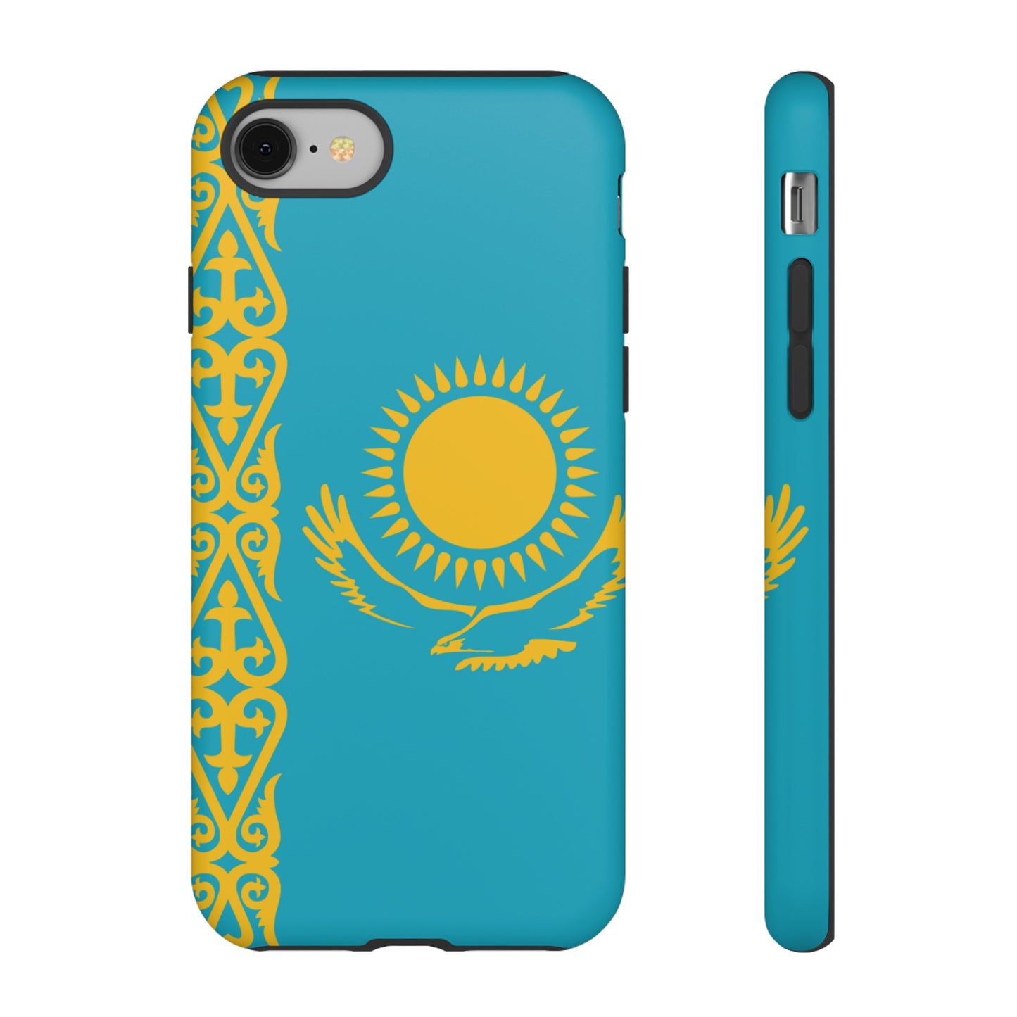 Kazakhstan Flag Phone Case | iPhone 15 Plus/ Pro, 14, 13, 12| Google Pixel 7, Pro, 5| Samsung Galaxy S23 All Major Phone Models