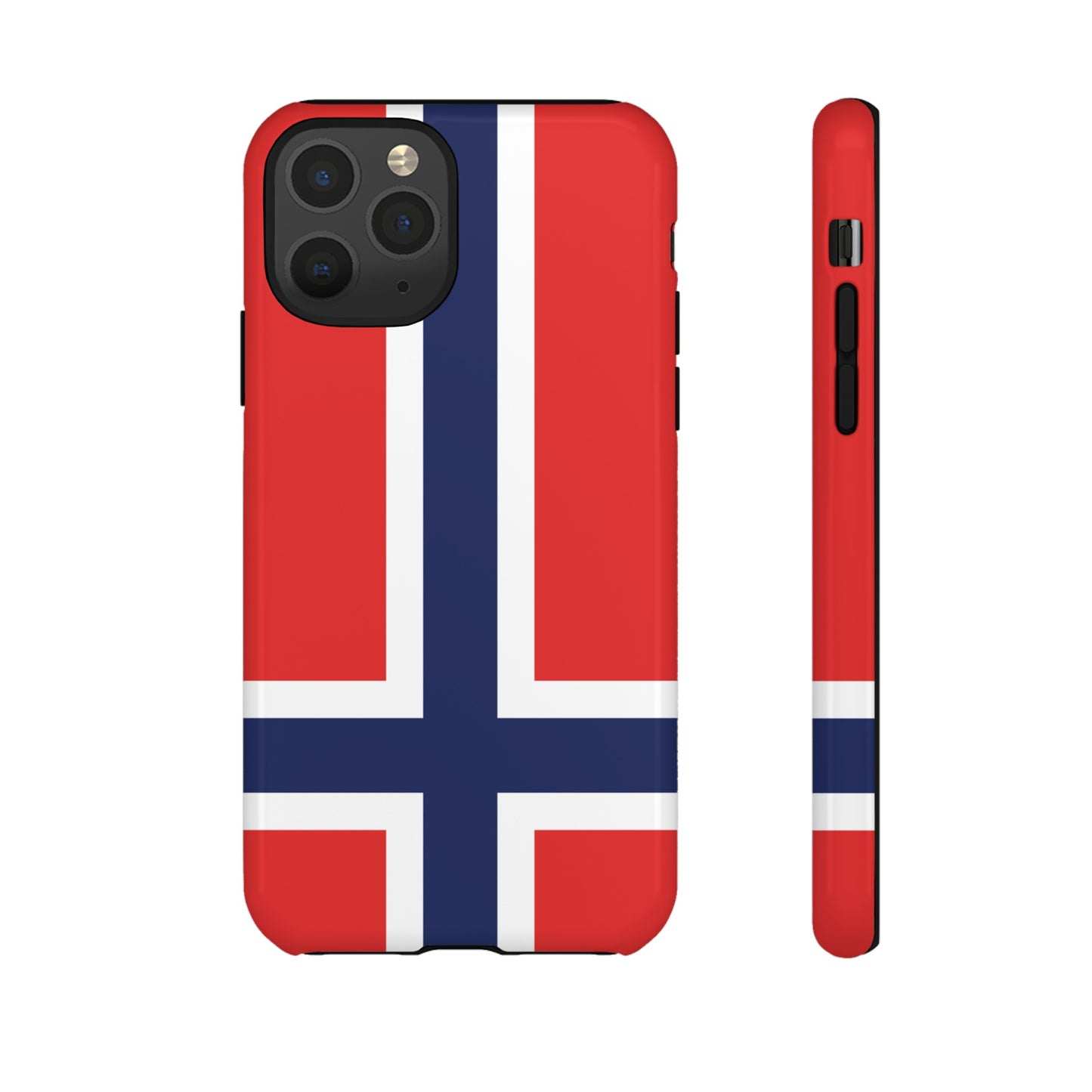 Norway Flag Phone Case | iPhone 15 Plus/ Pro, 14, 13, 12| Google Pixel 7, Pro, 5| Samsung Galaxy S23 All Major Phone Models