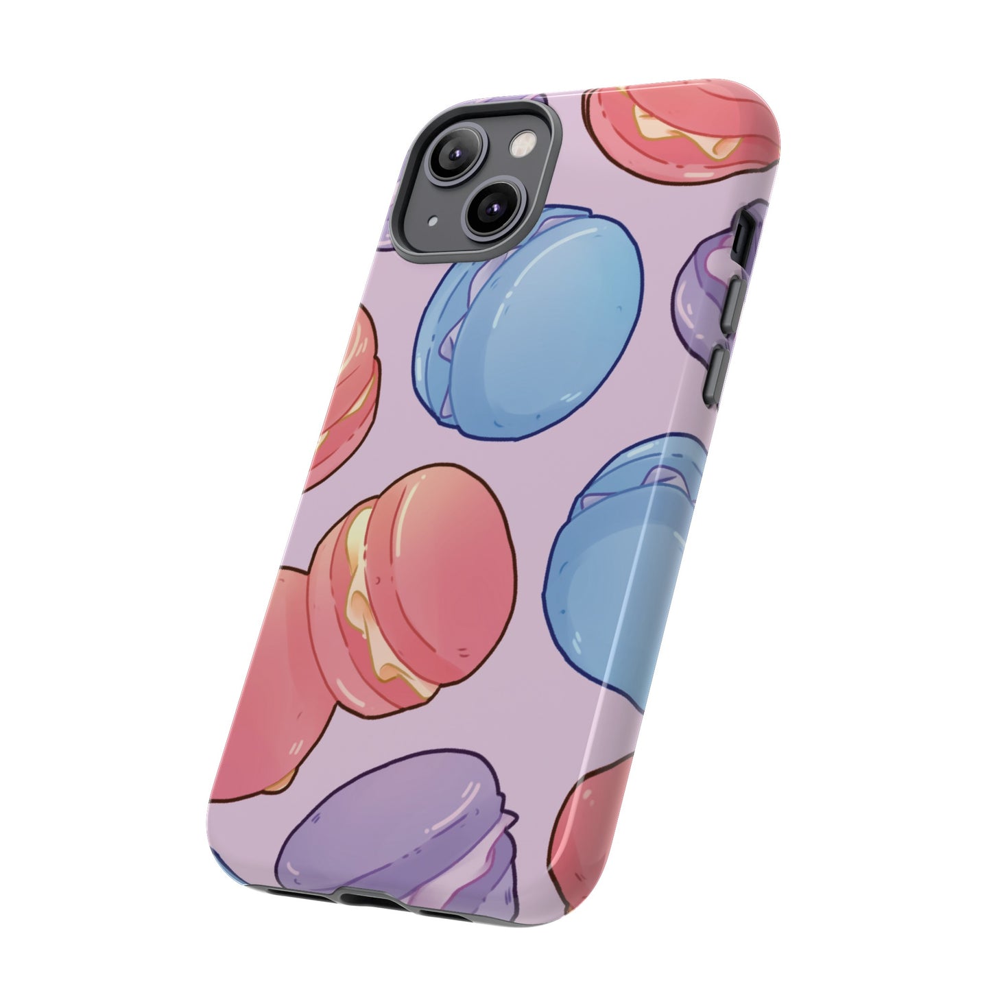 Macaron Wallpaper Phone Case | iPhone 15 Plus/ Pro, 14, 13, 12| Google Pixel 7, Pro, 5| Samsung Galaxy S23 All Major Phone Models