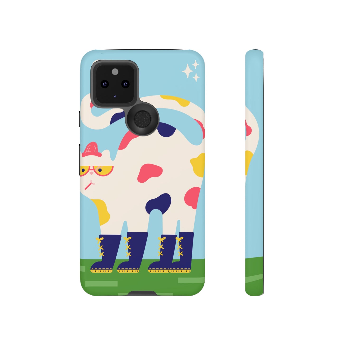 Rainboot Cat Phone Case | iPhone 15 Plus/ Pro, 14, 13, 12| Google Pixel 7, Pro, 5| Samsung Galaxy S23 All Major Phone Models