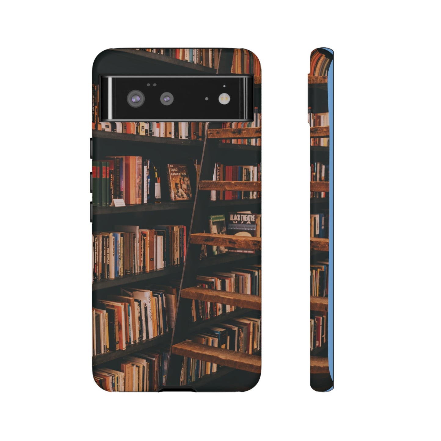 Bookcase Wallpaper Phone Case | iPhone 15 Plus/ Pro, 14, 13, 12| Google Pixel 7, Pro, 5| Samsung Galaxy S23 All Major Phone Models