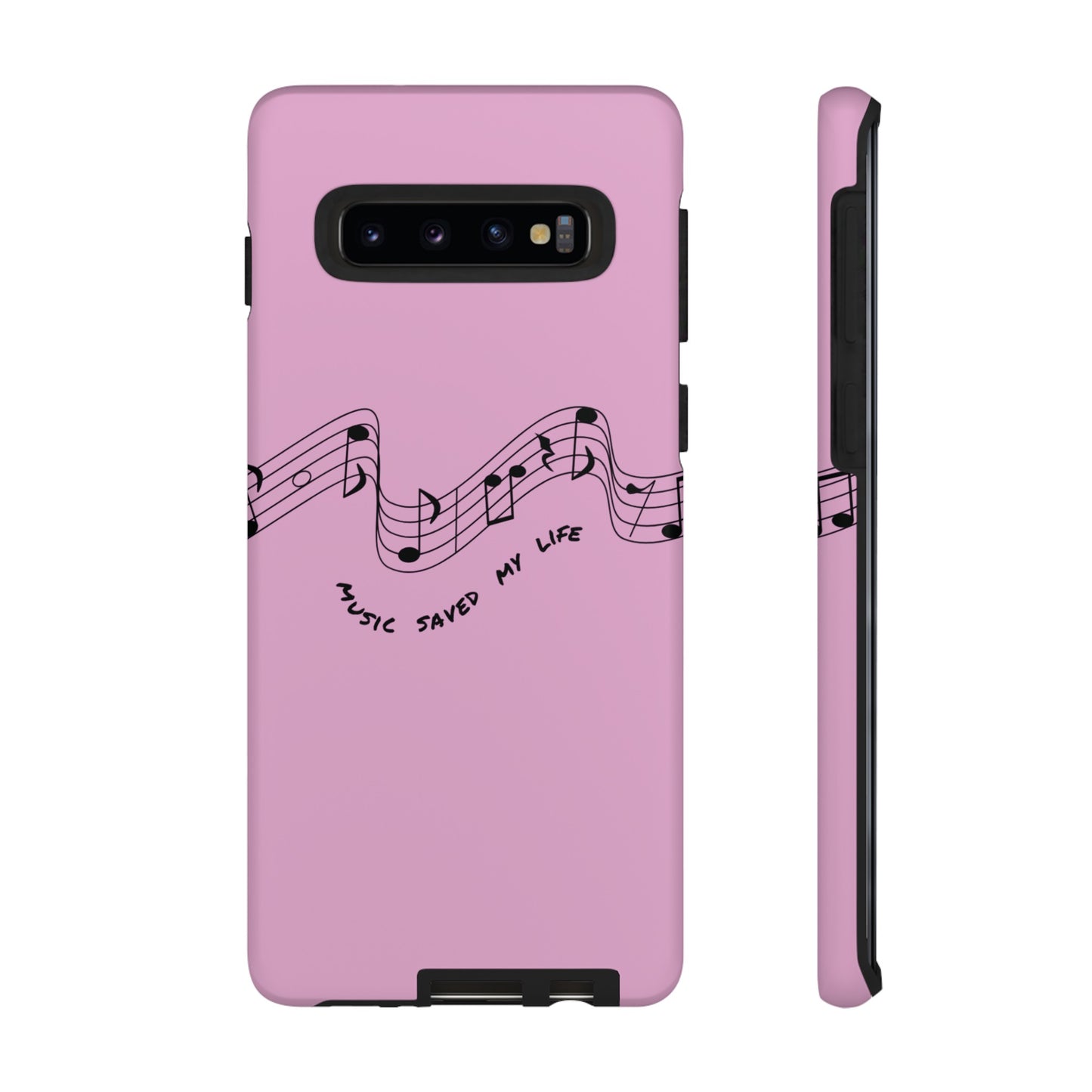 Music Saved My Life Wallpaper Phone Case | iPhone 15 Plus/ Pro, 14, 13, 12| Google Pixel 7, Pro, 5| Samsung Galaxy S23 All Major Phone Models