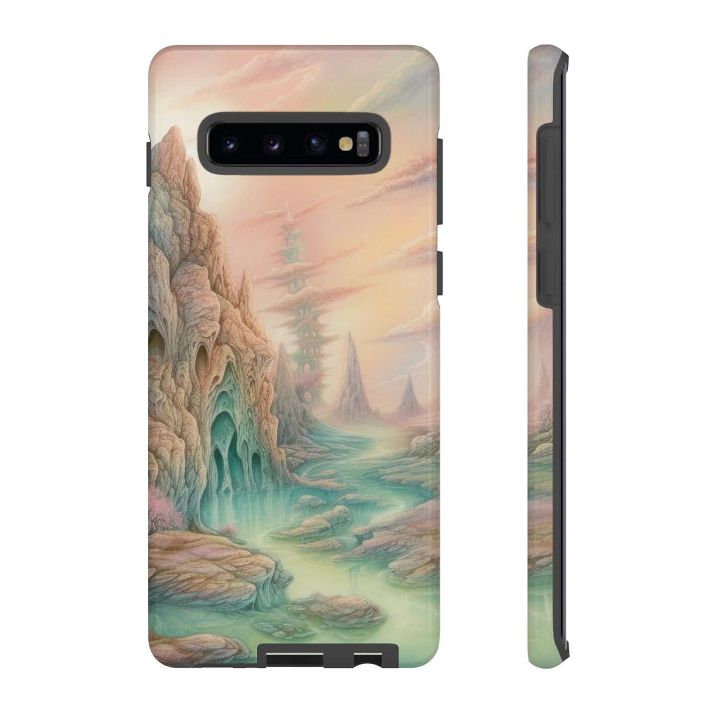 Caves Sci-Fi Wallpaper Phone Case | iPhone 15 Plus/ Pro, 14, 13, 12| Google Pixel 7, Pro, 5| Samsung Galaxy S23 All Major Phone Models