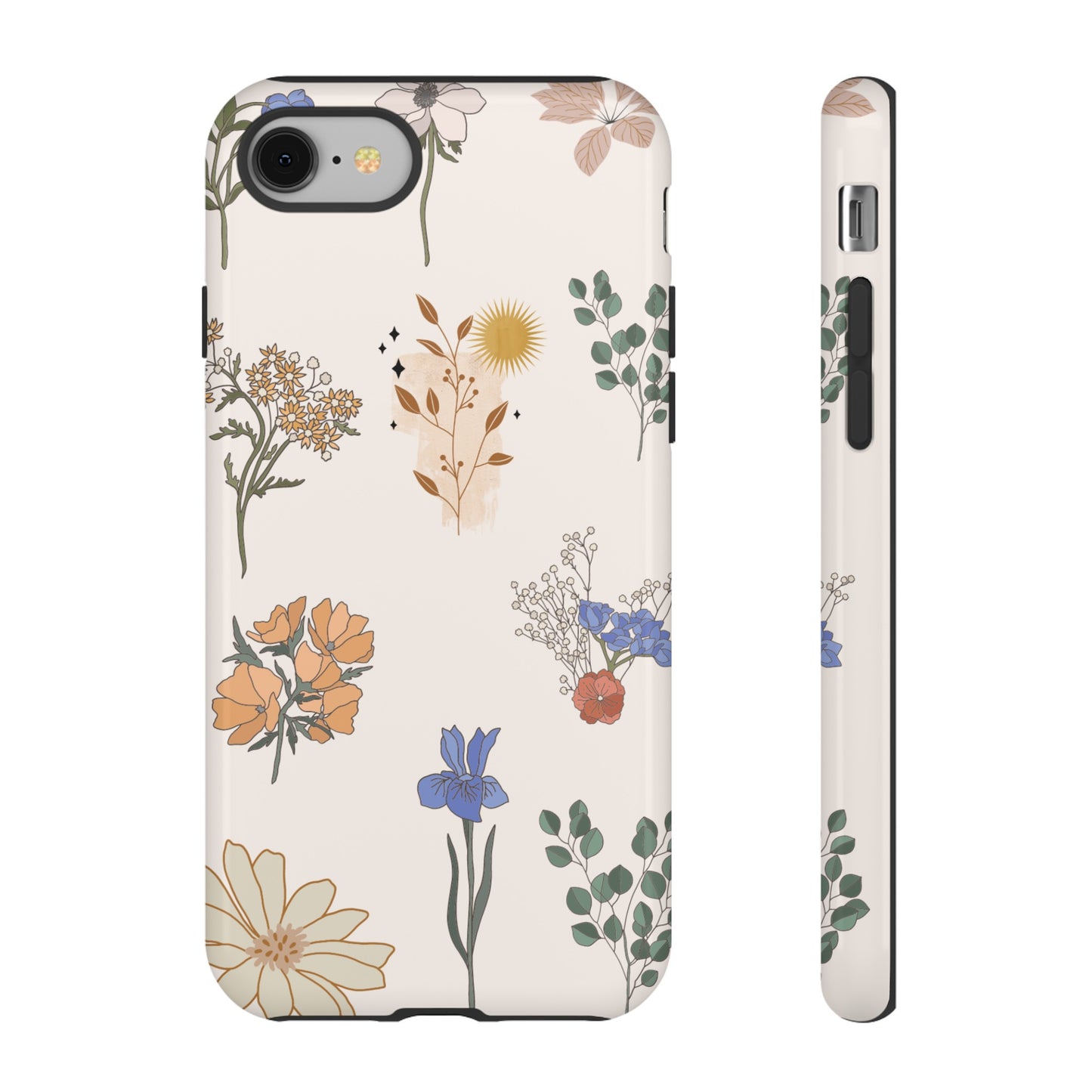 Floral Collage Phone Case | iPhone 15 Plus/ Pro, 14, 13, 12| Google Pixel 7, Pro, 5| Samsung Galaxy S23 All Major Phone Models