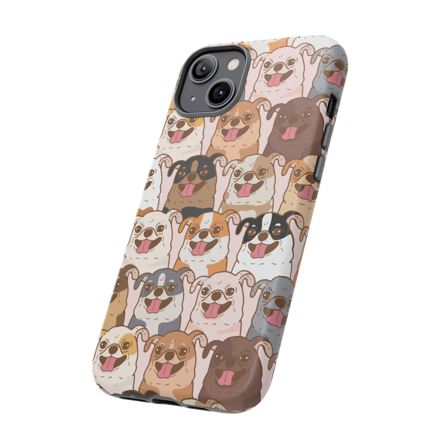 Dog Line Up Phone Case | iPhone 15 Plus/ Pro, 14, 13, 12| Google Pixel 7, Pro, 5| Samsung Galaxy S23 All Major Phone Models