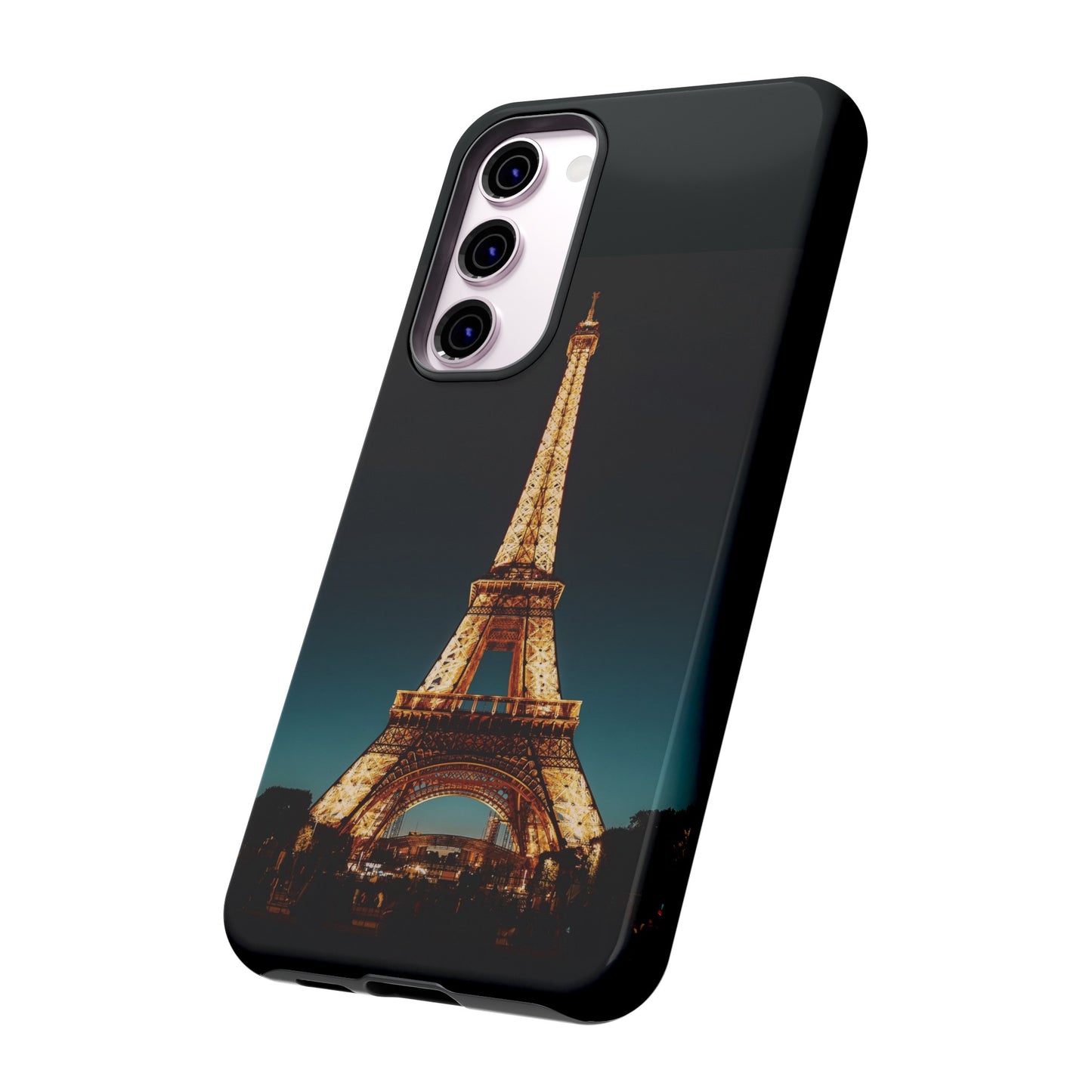 Night Eiffel Tower Phone Case | iPhone 15 Plus/ Pro, 14, 13, 12| Google Pixel 7, Pro, 5| Samsung Galaxy S23 All Major Phone Models