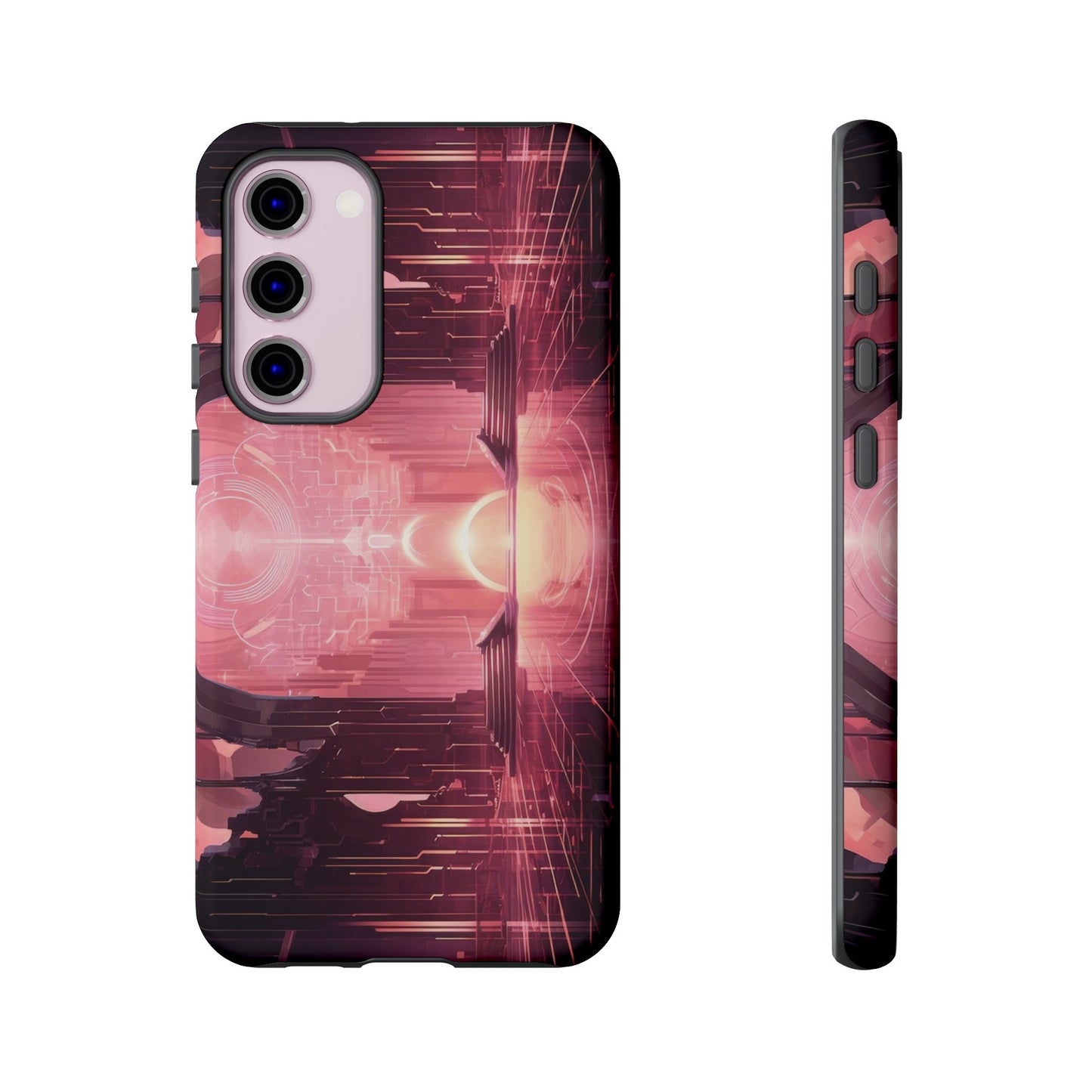 Sci-Fi Hall Wallpaper Phone Case | iPhone 15 Plus/ Pro, 14, 13, 12| Google Pixel 7, Pro, 5| Samsung Galaxy S23 All Major Phone Models