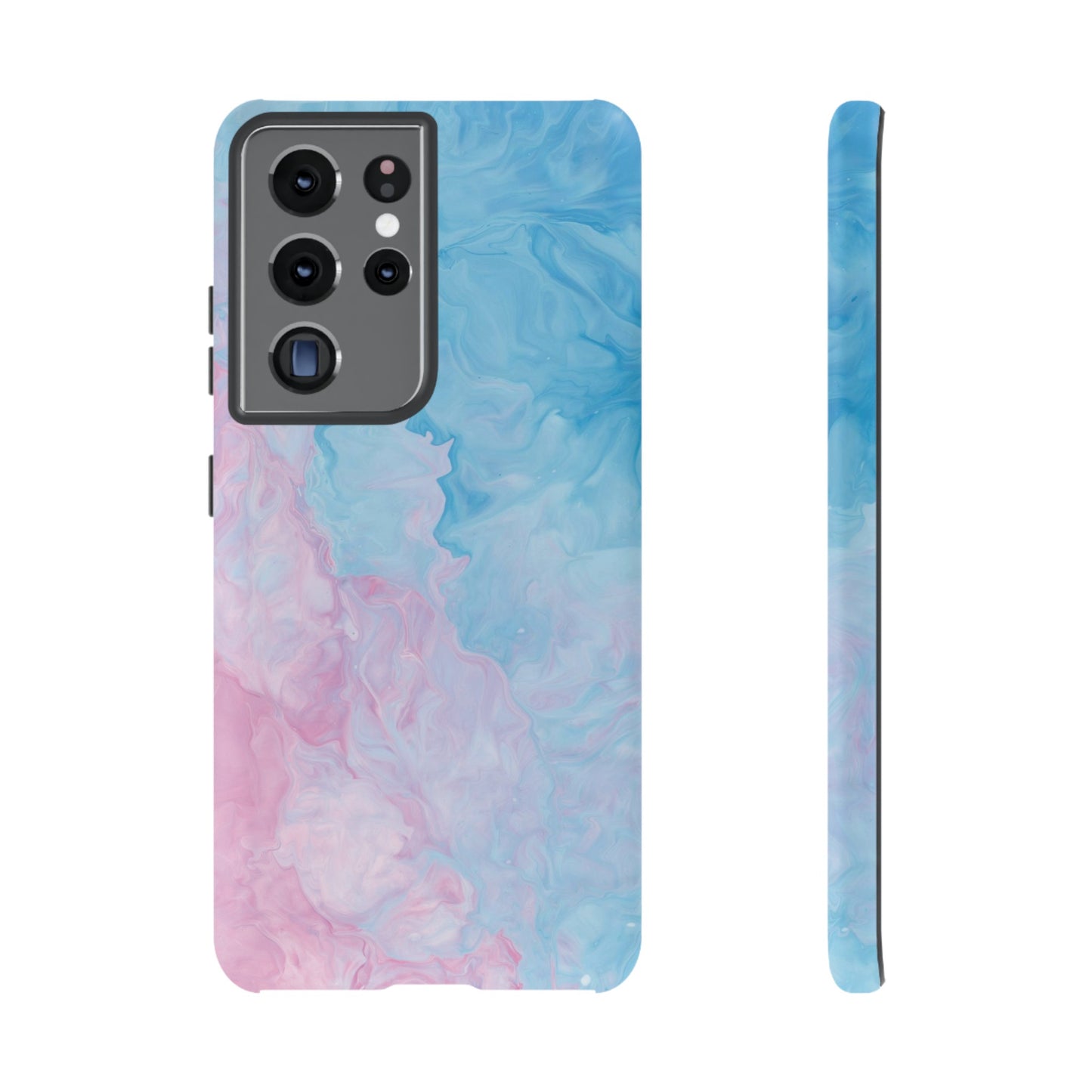 Splash of Blue & Pink Wallpaper Phone Case |iPhone 15 Plus/ Pro, 14, 13, 12|Google Pixel 7, Pro, 5|Samsung Galaxy S23 All Major Phone Models