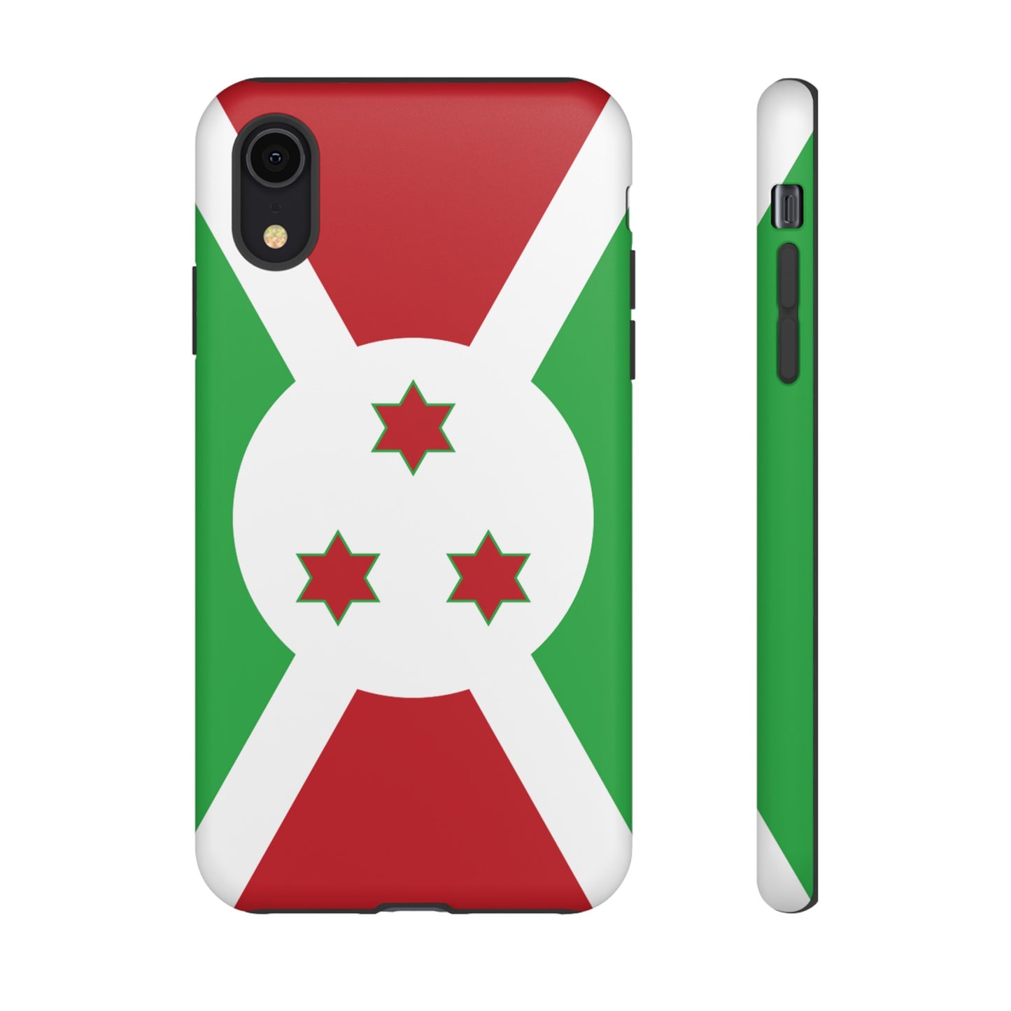 Burundi Flag Phone Case | iPhone 15 Plus/ Pro, 14, 13, 12| Google Pixel 7, Pro, 5| Samsung Galaxy S23 All Major Phone Models