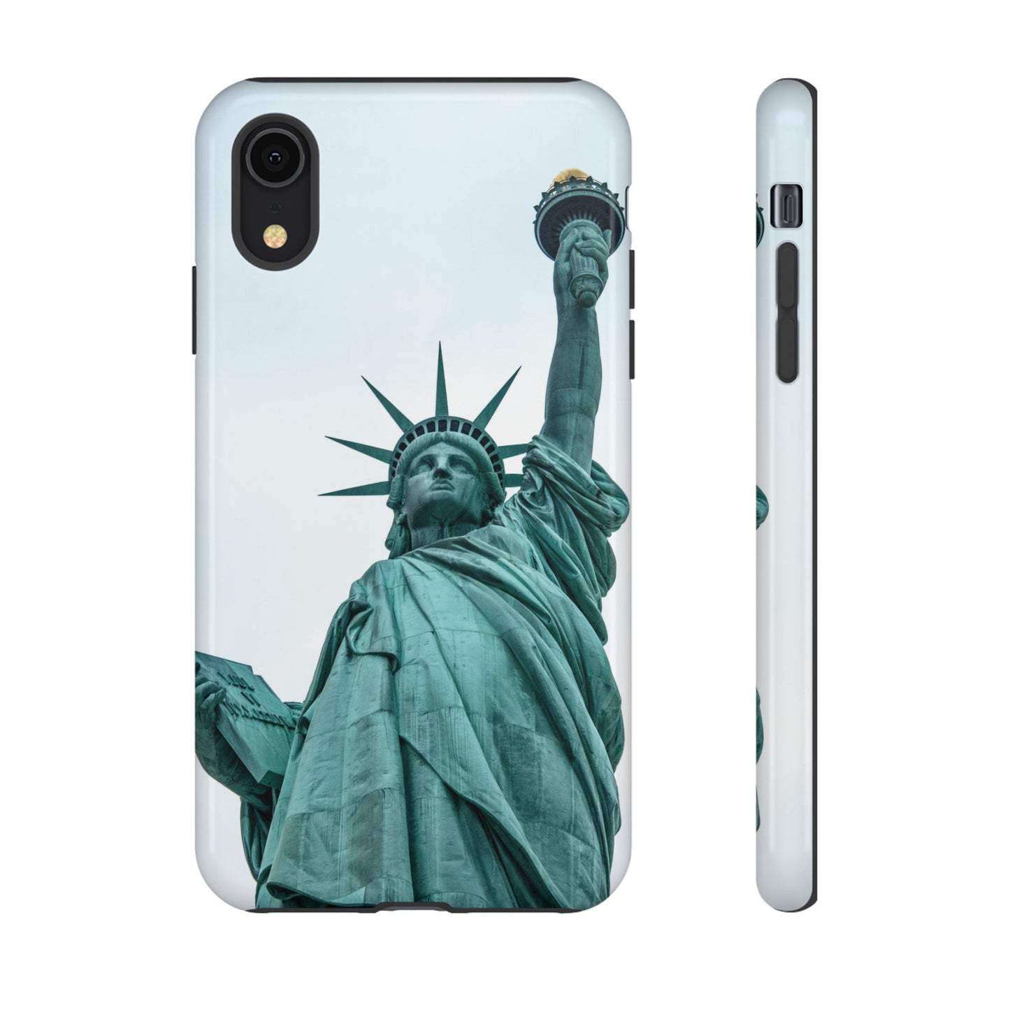 Statue of Liberty Wallpaper Phone Case | iPhone 15 Plus/ Pro, 14, 13, 12| Google Pixel 7, Pro, 5| Samsung Galaxy S23 All Major Phone Models