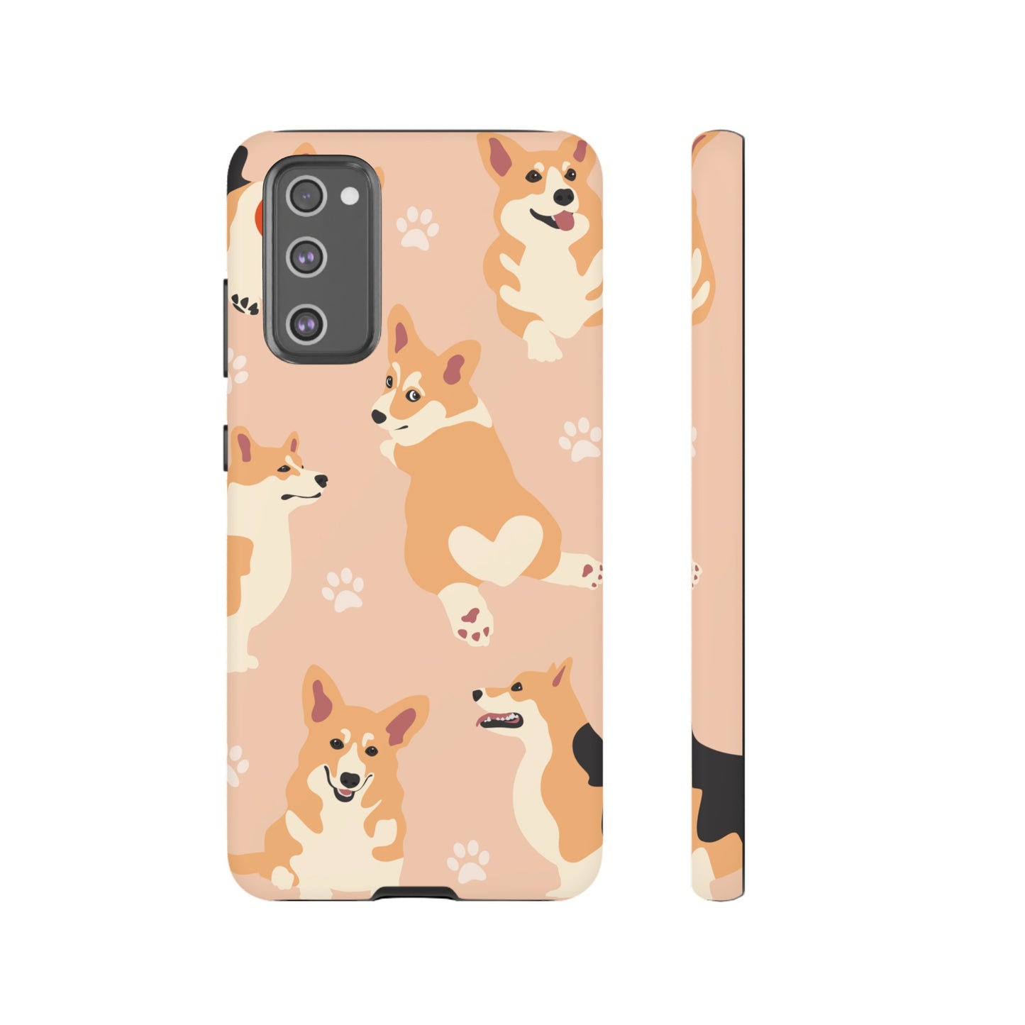 Corgi Wallpaper Phone Case | iPhone 15 Plus/ Pro, 14, 13, 12| Google Pixel 7, Pro, 5| Samsung Galaxy S23 All Major Phone Models