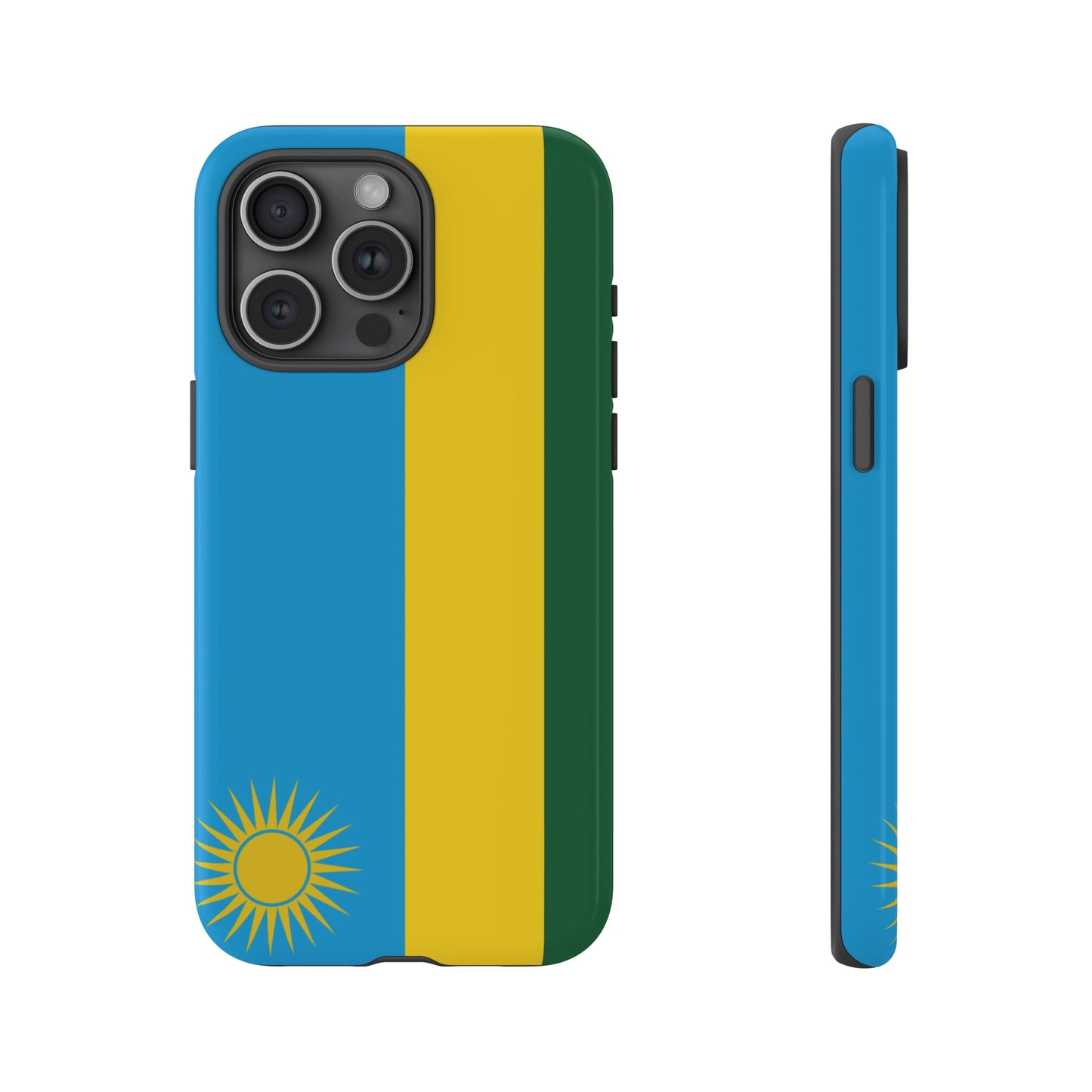 Rwanda Flag Phone Case | iPhone 15 Plus/ Pro, 14, 13, 12| Google Pixel 7, Pro, 5| Samsung Galaxy S23 All Major Phone Models