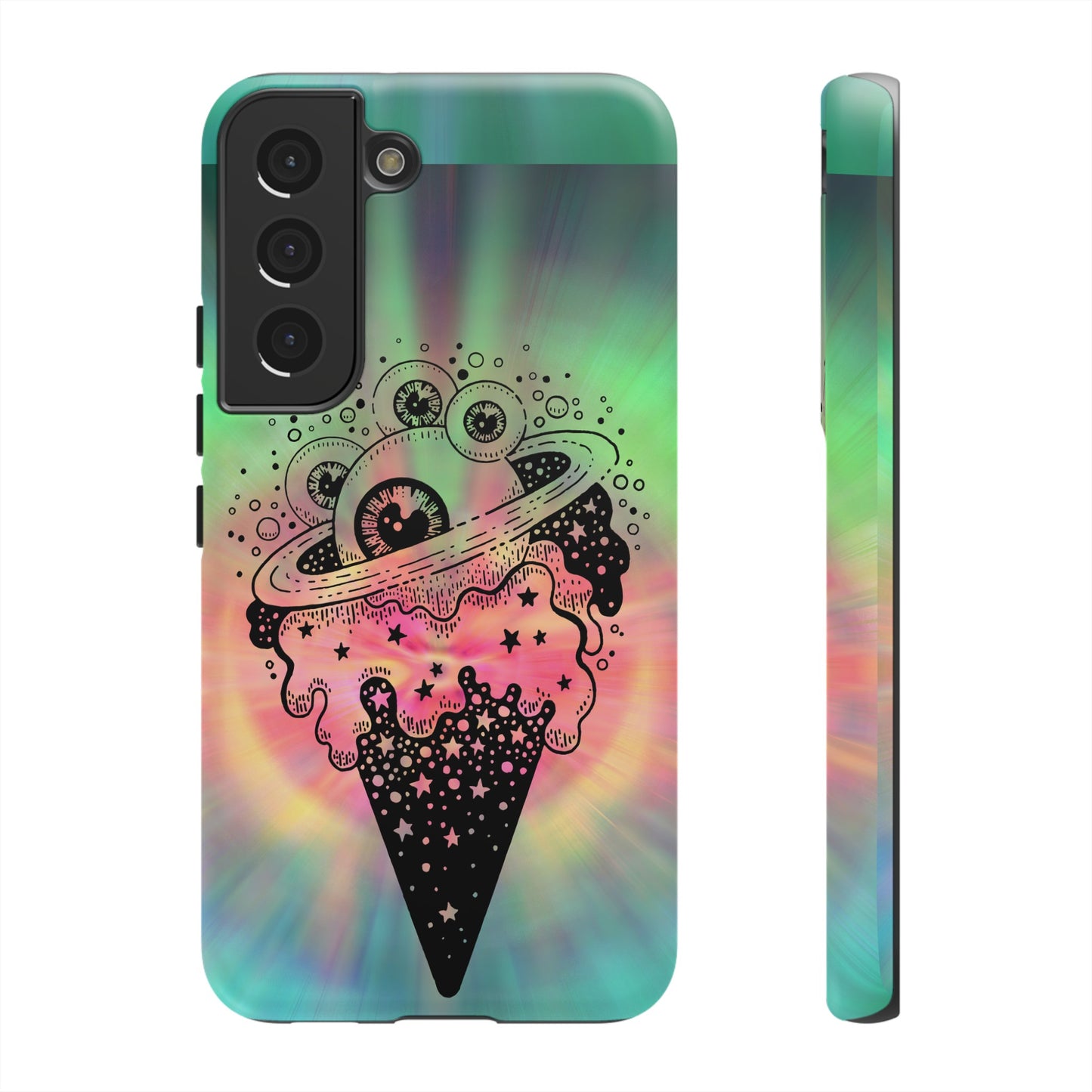 Galaxy Ice-cream Phone Case | iPhone 15 Plus/ Pro, 14, 13, 12| Google Pixel 7, Pro, 5| Samsung Galaxy S23 All Major Phone Models