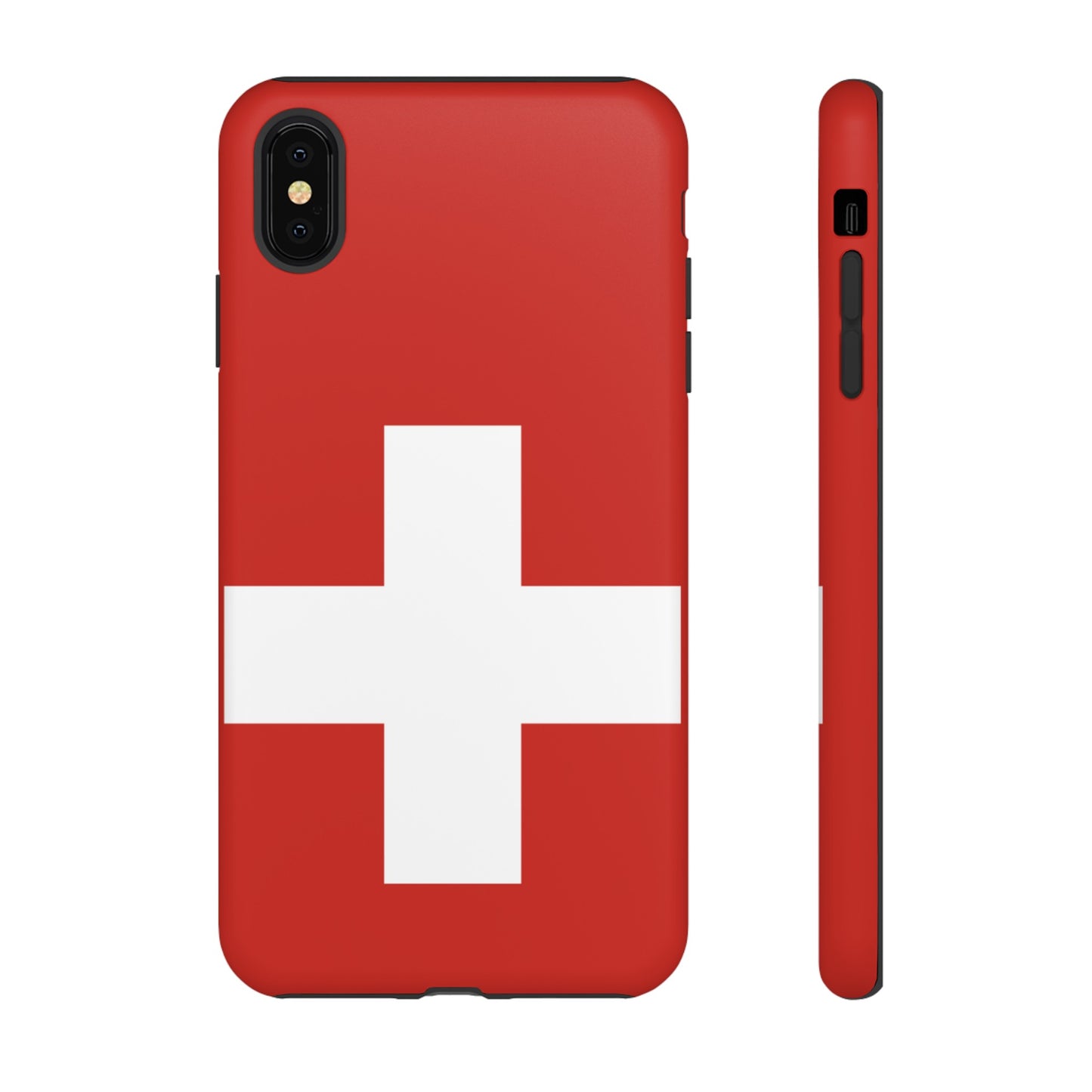 Switzerland Flag Phone Case | iPhone 15 Plus/ Pro, 14, 13, 12| Google Pixel 7, Pro, 5| Samsung Galaxy S23 All Major Phone Models