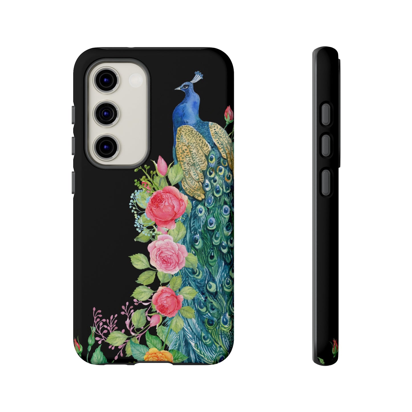 Peacock Wallpaper Phone Case | iPhone 15 Plus/ Pro, 14, 13, 12| Google Pixel 7, Pro, 5| Samsung Galaxy S23 All Major Phone Models