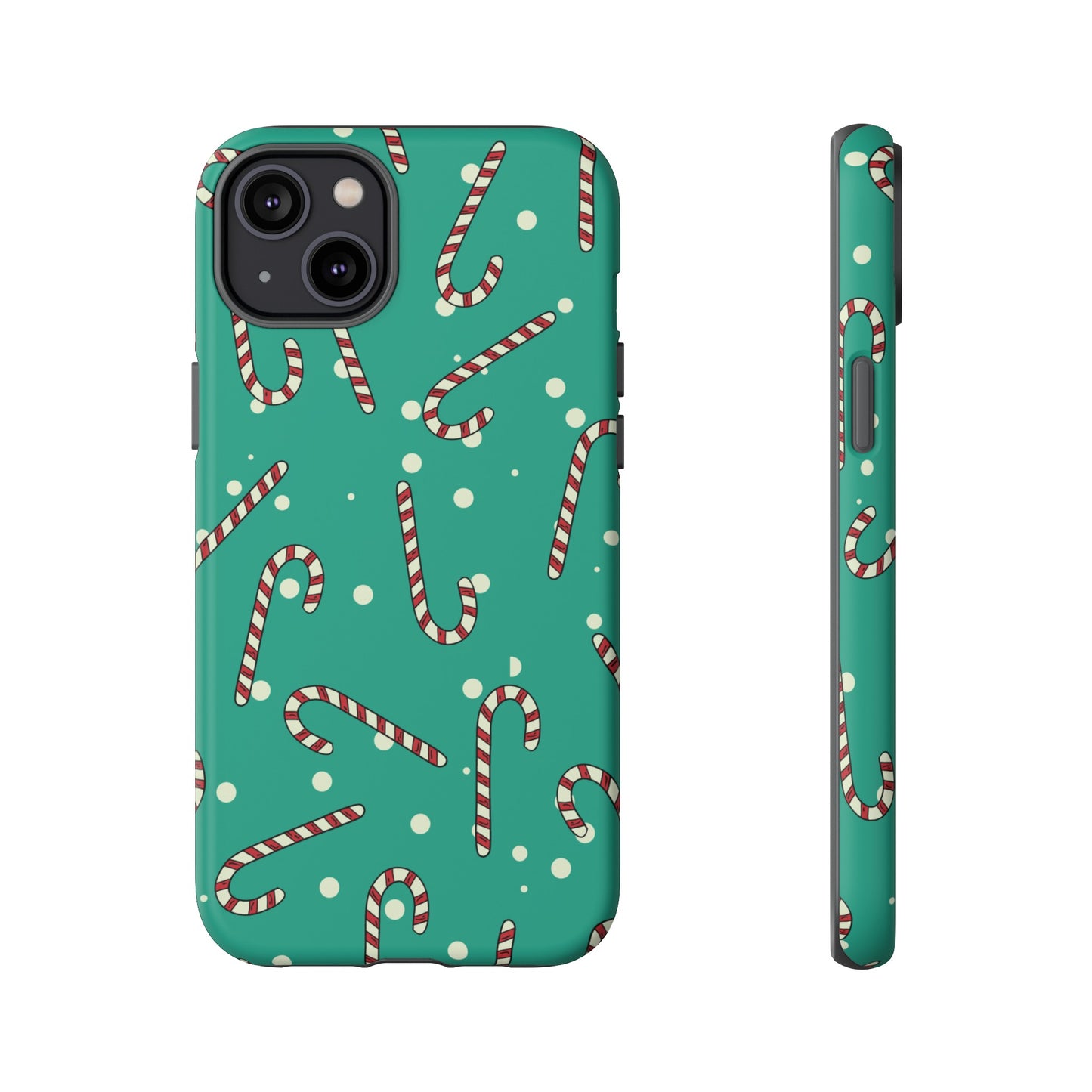 Candycane Wallpaper Phone Case | iPhone 15 Plus/ Pro, 14, 13, 12| Google Pixel 7, Pro, 5| Samsung Galaxy S23 All Major Phone Models