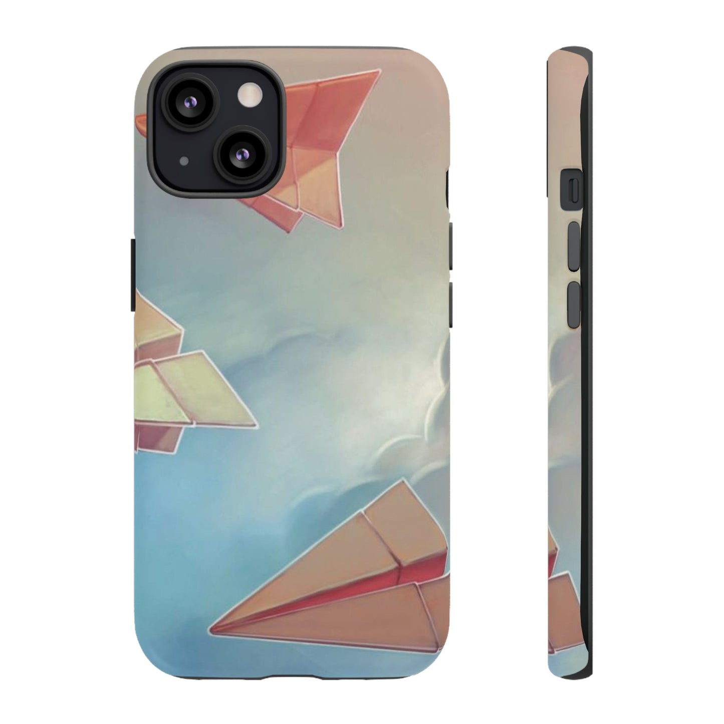 Paper Plane Wallpaper Phone Case | iPhone 15 Plus/ Pro, 14, 13, 12| Google Pixel 7, Pro, 5| Samsung Galaxy S23 All Major Phone Models