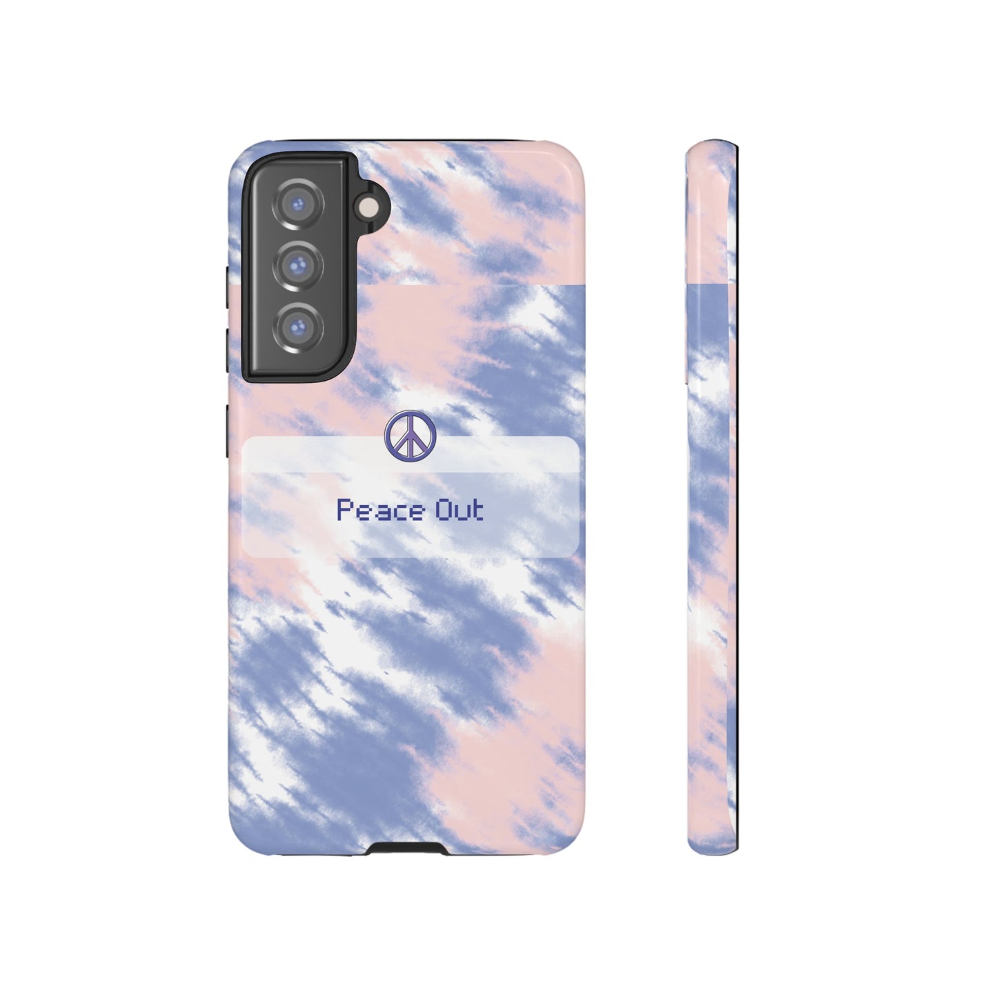 Peace Out Wallpaper Phone Case | iPhone 15 Plus/ Pro, 14, 13, 12| Google Pixel 7, Pro, 5| Samsung Galaxy S23 All Major Phone Models