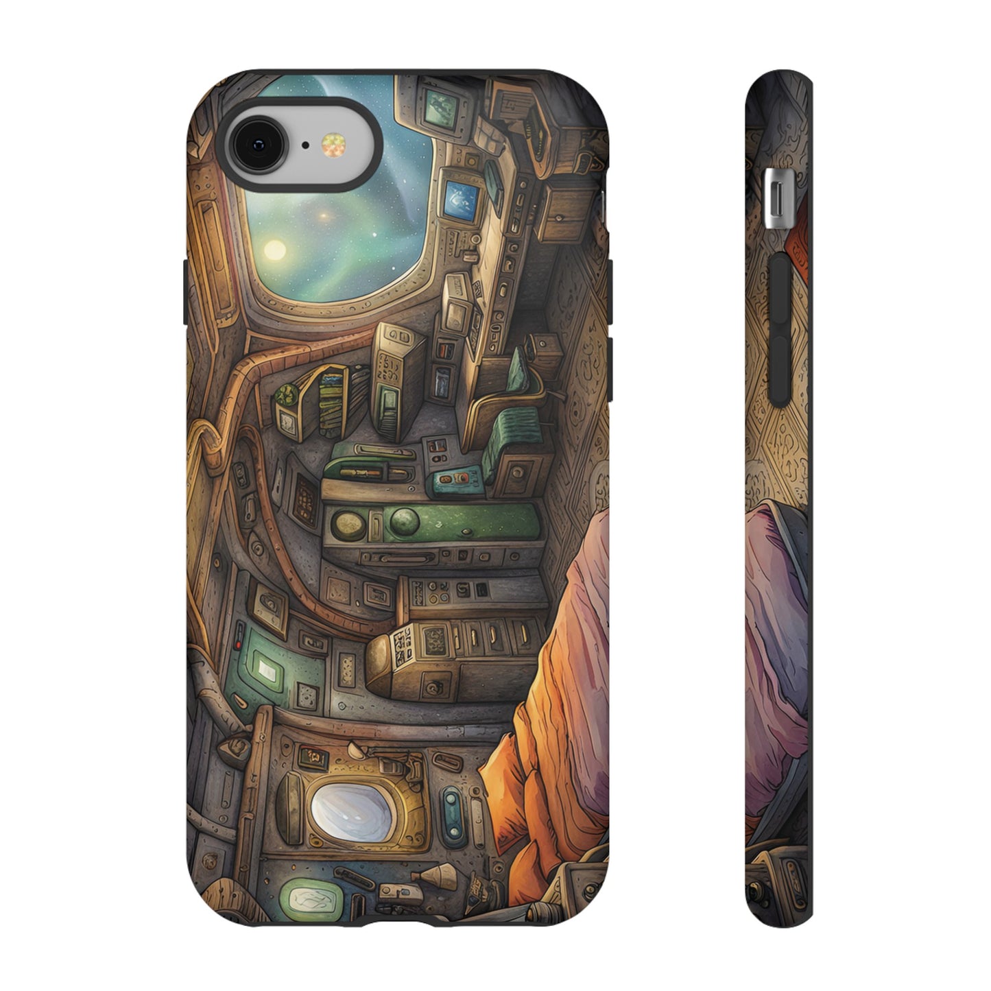 Cosy Spaceship Wallpaper Phone Case | iPhone 15 Plus/ Pro, 14, 13, 12| Google Pixel 7, Pro, 5| Samsung Galaxy S23 All Major Phone Models