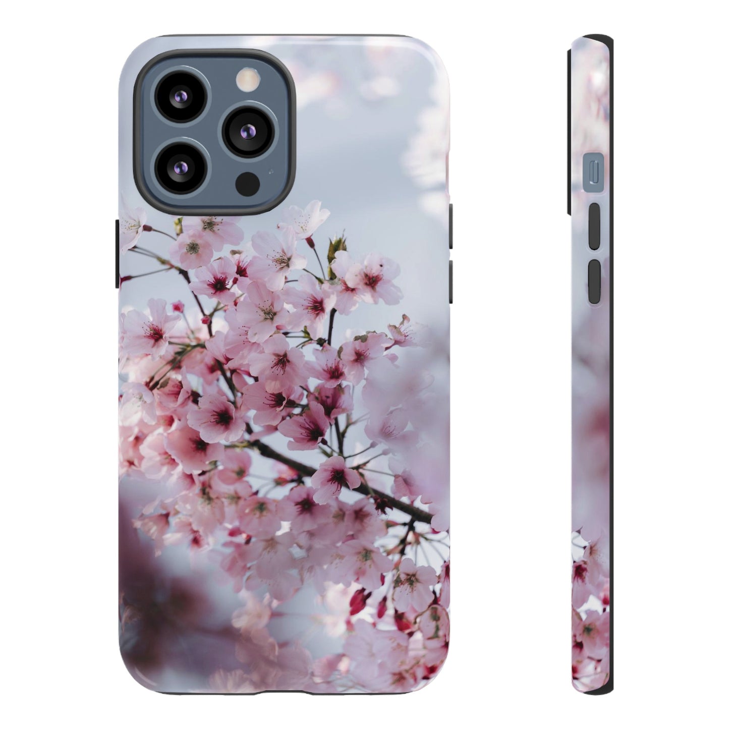 Pink Blossom Wallpaper Phone Case | iPhone 15 Plus/ Pro, 14, 13, 12| Google Pixel 7, Pro, 5| Samsung Galaxy S23 All Major Phone Models