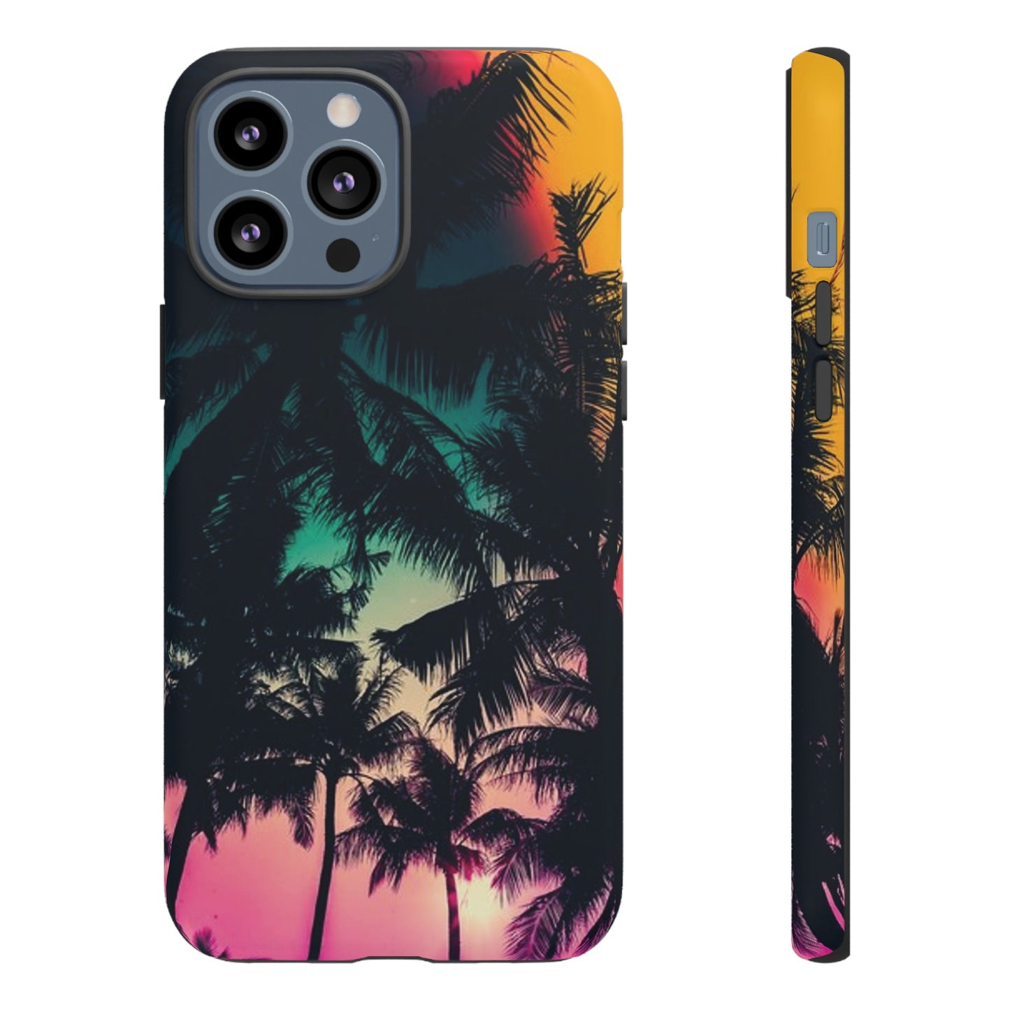 Palm Trees Wallpaper Phone Case | iPhone 15 Plus/ Pro, 14, 13, 12| Google Pixel 7, Pro, 5| Samsung Galaxy S23 All Major Phone Models