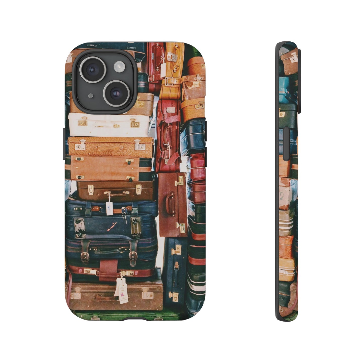 Suitcase Wallpaper Phone Case | iPhone 15 Plus/ Pro, 14, 13, 12| Google Pixel 7, Pro, 5| Samsung Galaxy S23 All Major Phone Models