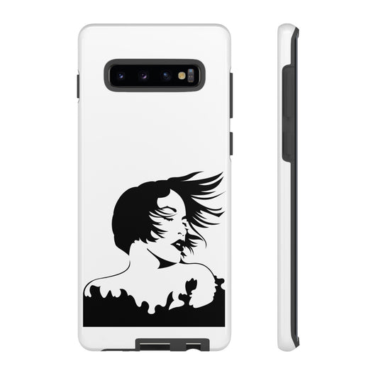 Woman In The Wind Phone Case | iPhone 15 Plus/ Pro, 14, 13, 12| Google Pixel 7, Pro, 5| Samsung Galaxy S23 All Major Phone Models