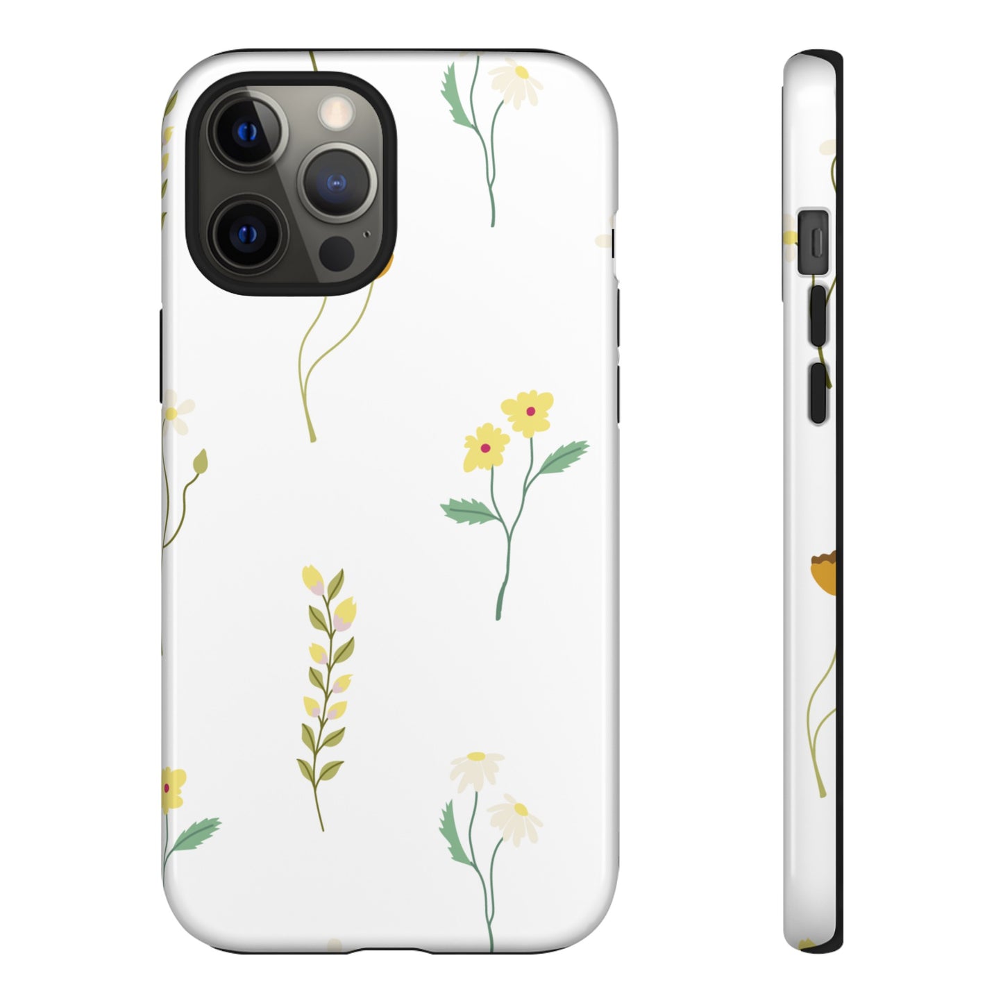 Delicate Floral Wallpaper Phone Case | iPhone 15 Plus/ Pro, 14, 13, 12| Google Pixel 7, Pro, 5| Samsung Galaxy S23 All Major Phone Models