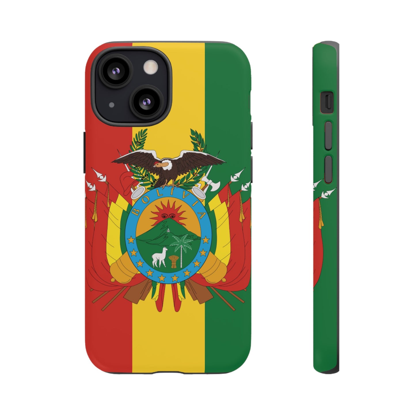 Bolivia Flag Phone Case | iPhone 15 Plus/ Pro, 14, 13, 12| Google Pixel 7, Pro, 5| Samsung Galaxy S23 All Major Phone Models