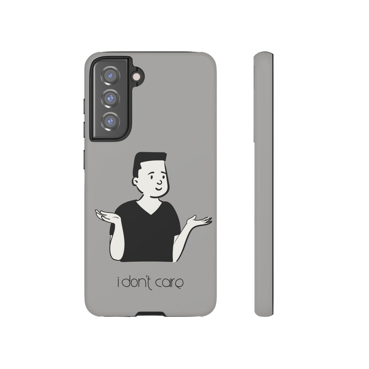 I Don't Care Wallpaper Phone Case | iPhone 15 Plus/ Pro, 14, 13, 12| Google Pixel 7, Pro, 5| Samsung Galaxy S23 All Major Phone Models