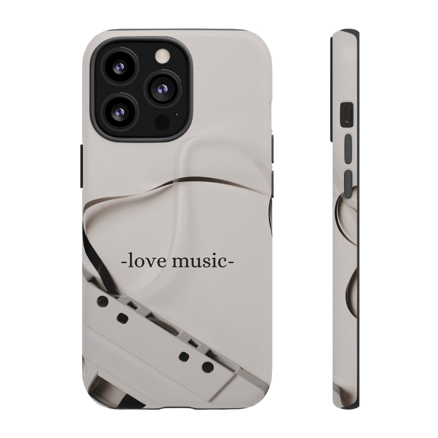 Love Music Wallpaper Phone Case | iPhone 15 Plus/ Pro, 14, 13, 12| Google Pixel 7, Pro, 5| Samsung Galaxy S23 All Major Phone Models